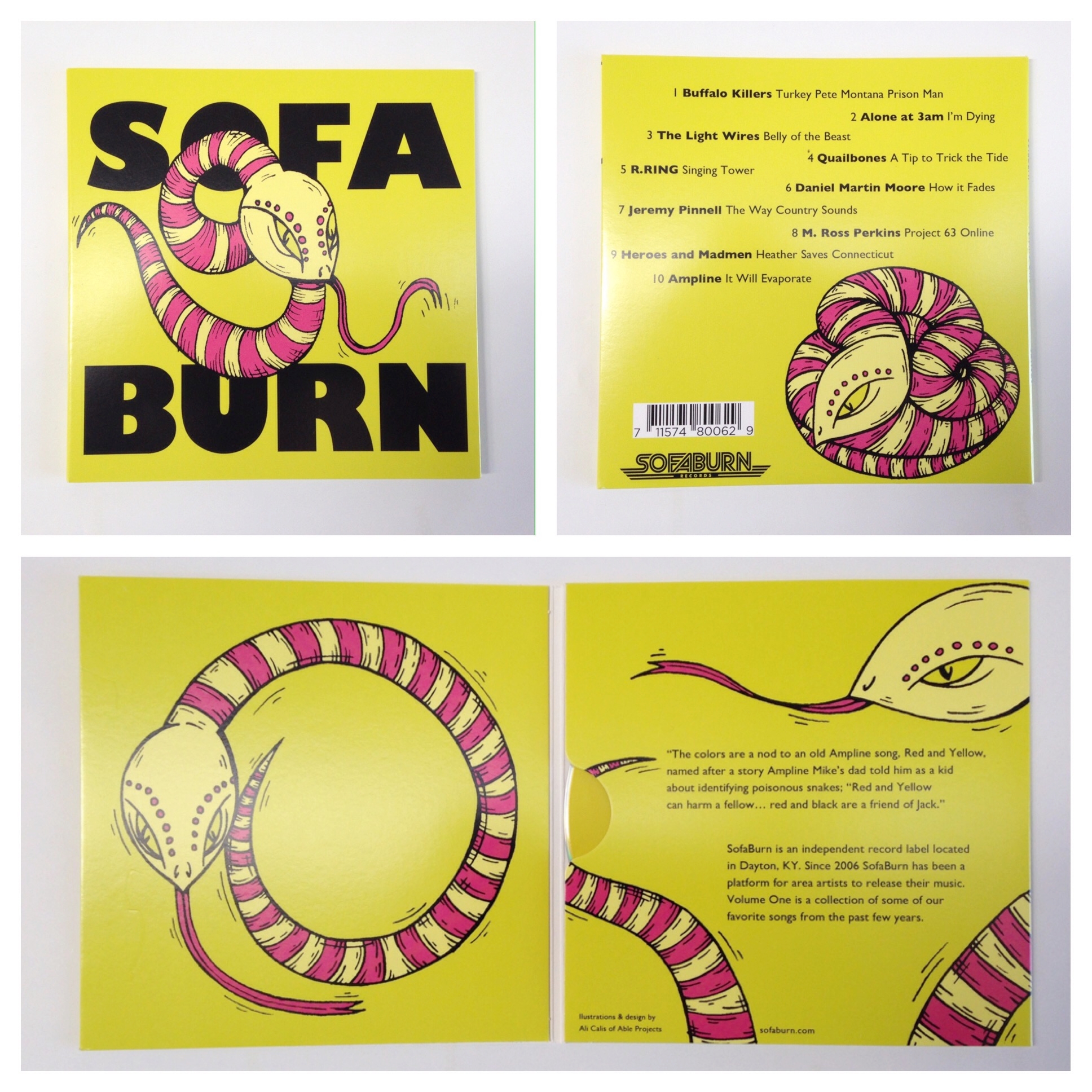 SofaBurn Records compilation