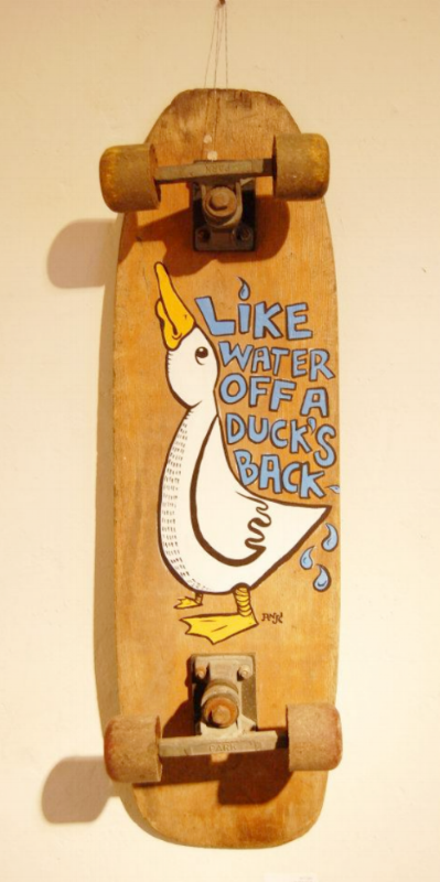 Like Water Off A Duck's Back