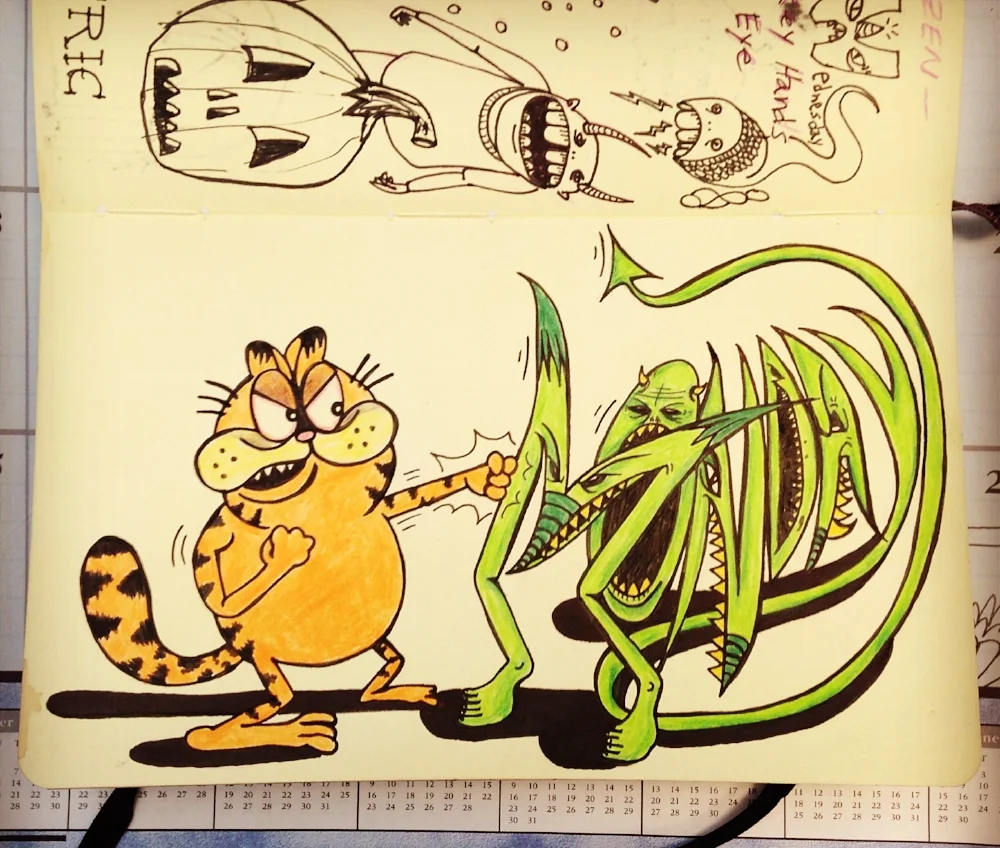 Garfield Hates Monday