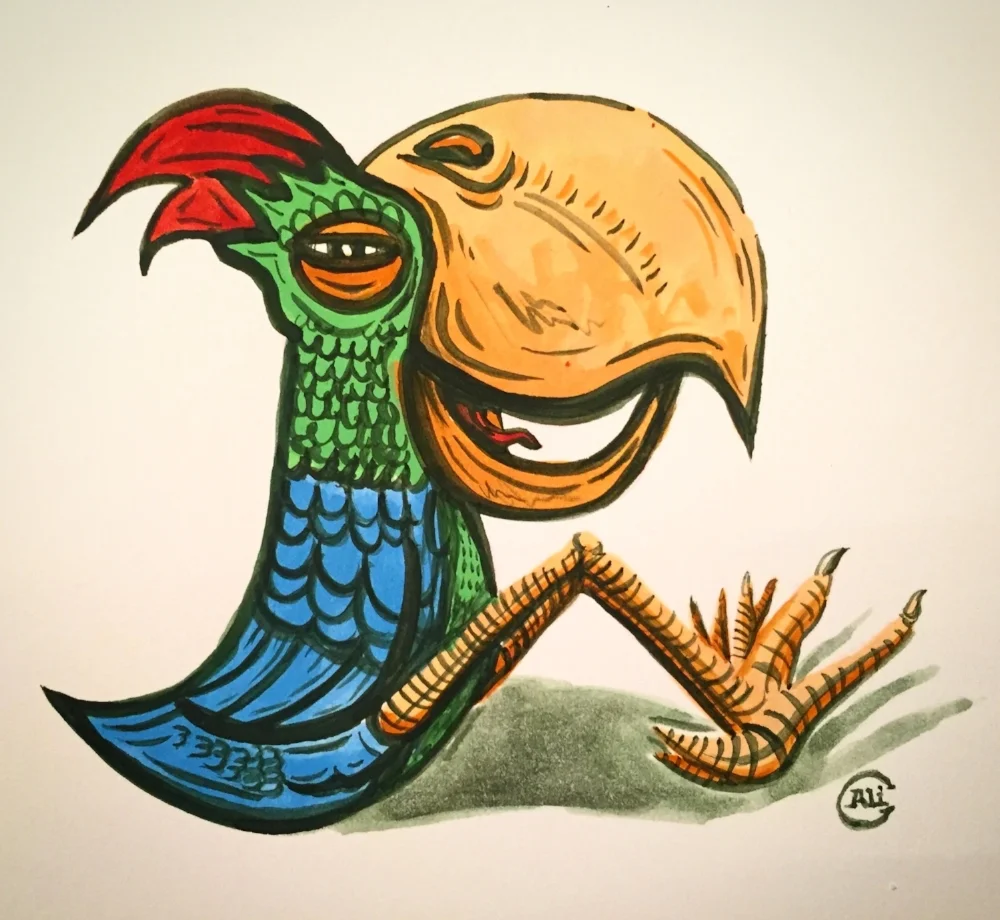 Capital R Bird