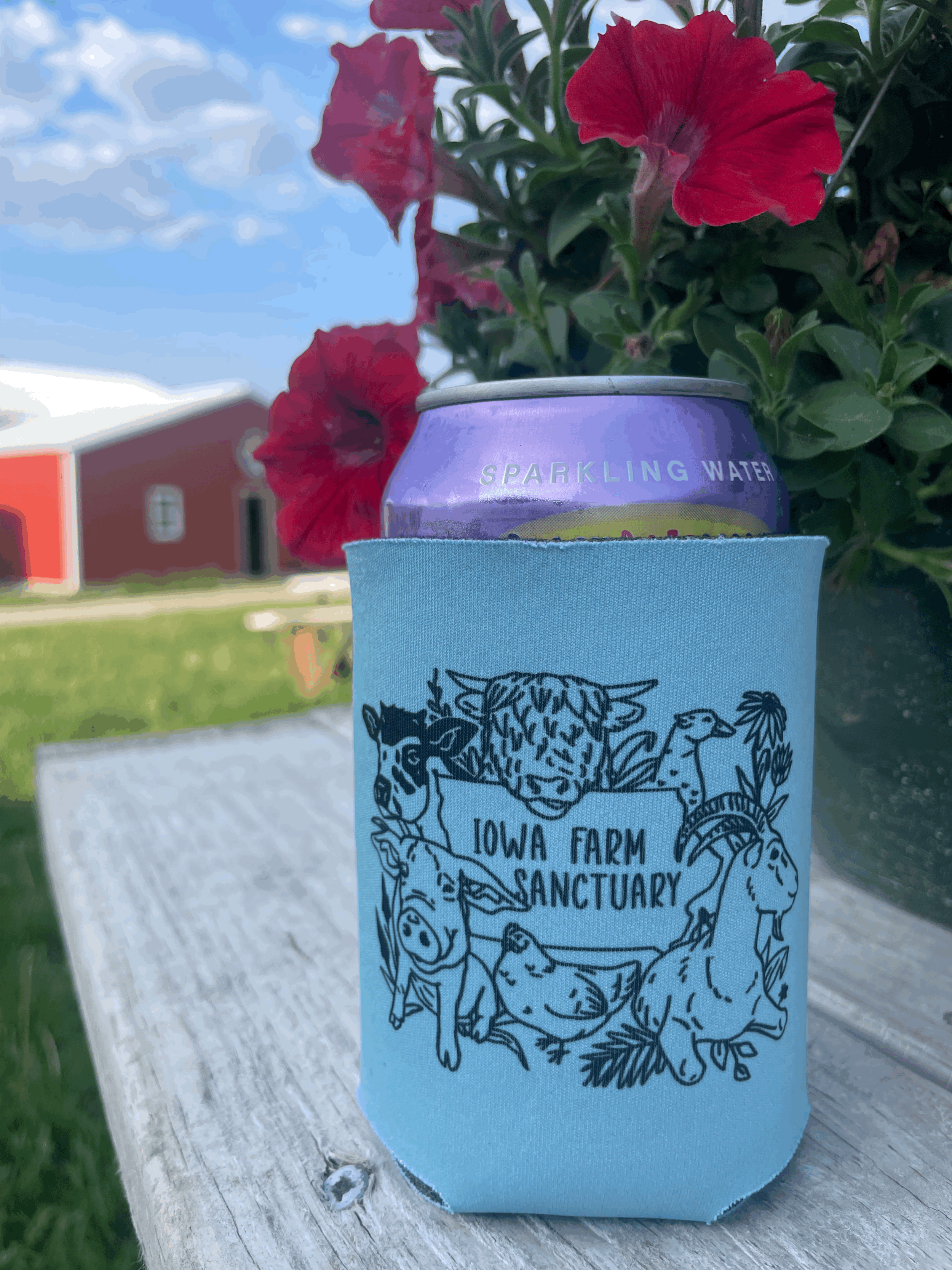 Iowa Logo Can Koozie