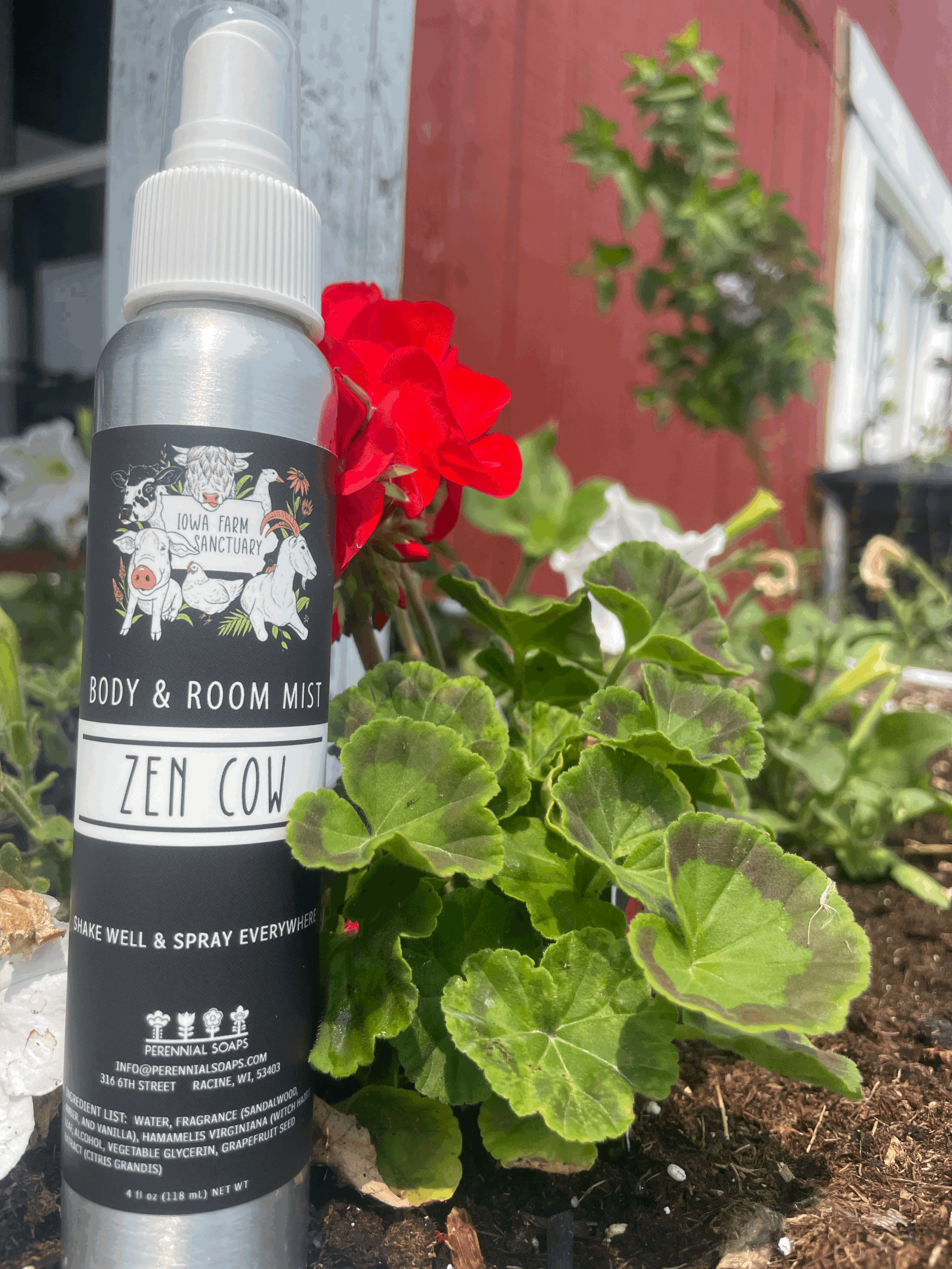 "Zen Cow" Room and Body Mist