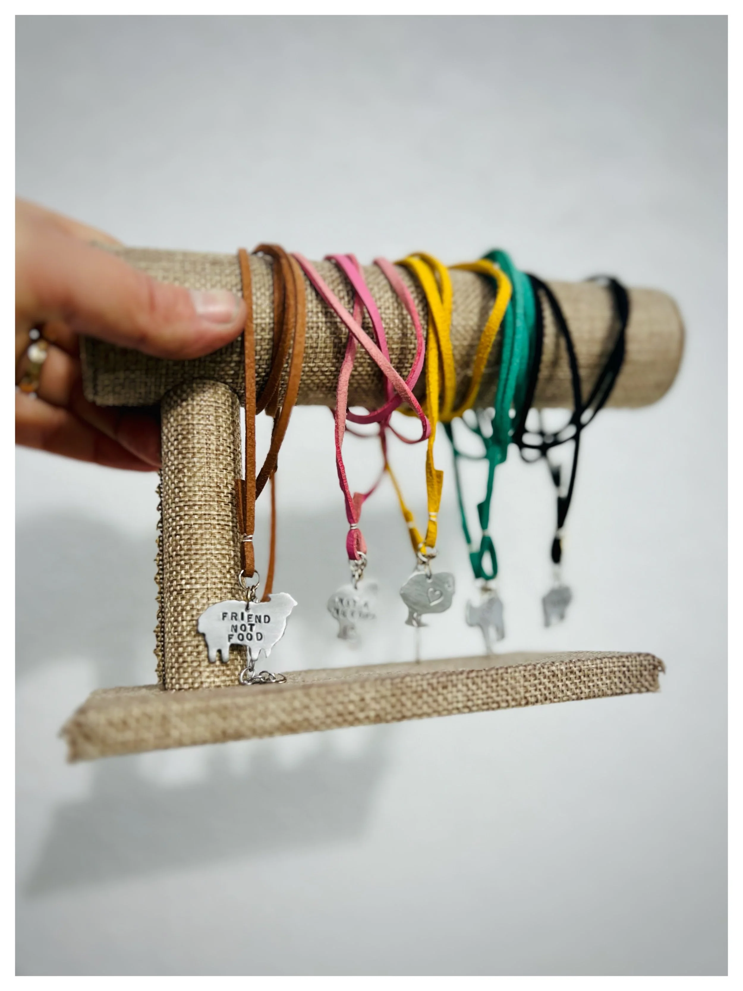 Vegan Suede Wrap Bracelet