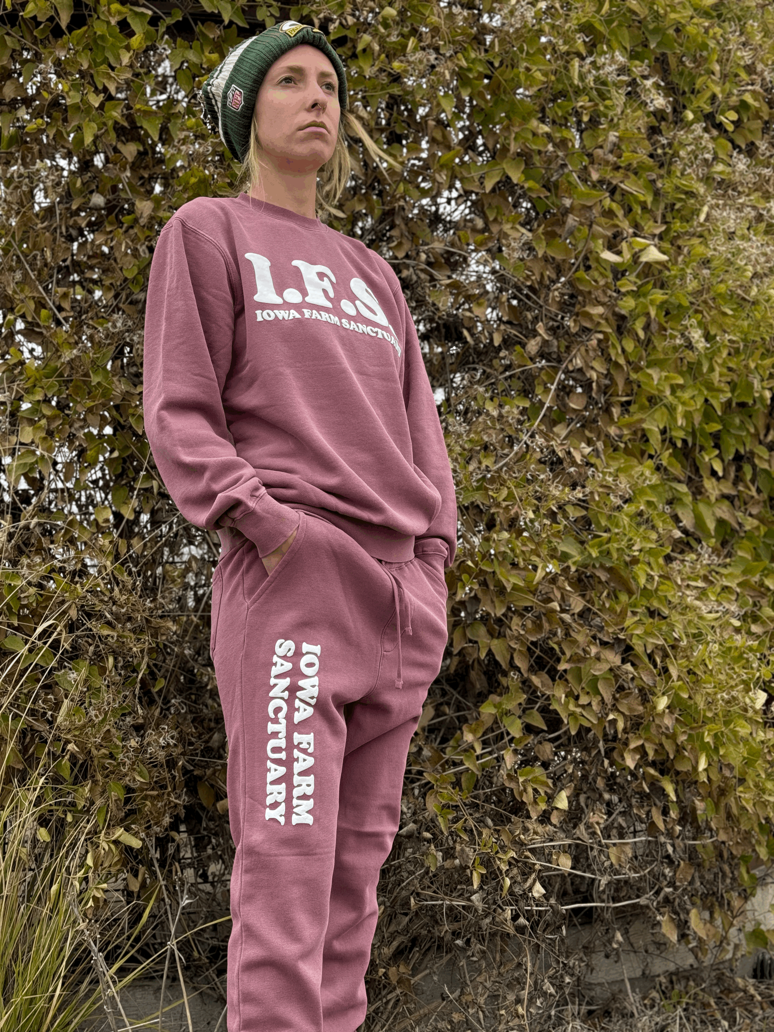 I.F.S. Berry Crewneck