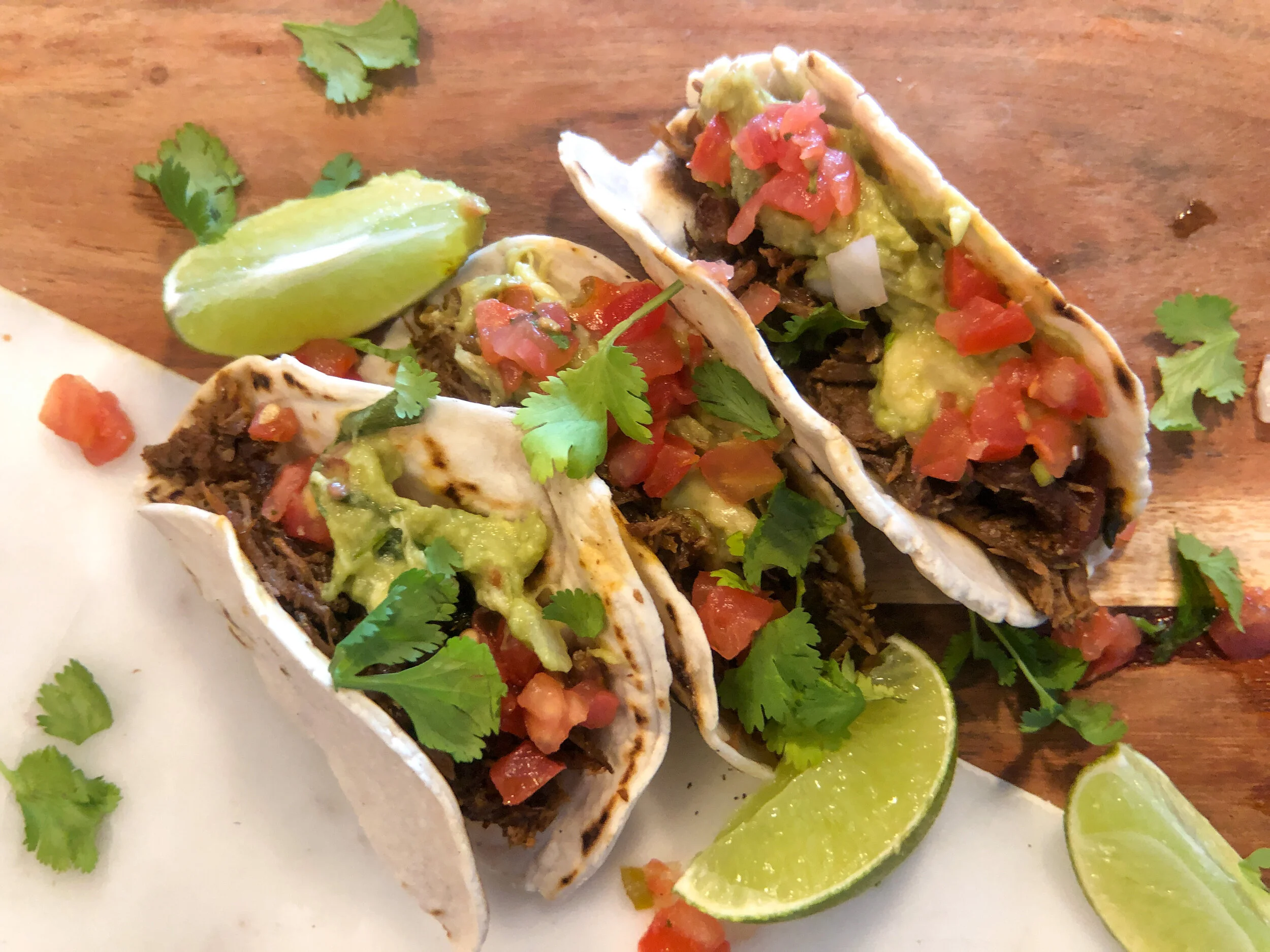 Slow Cooker Shredded Beef Tacos