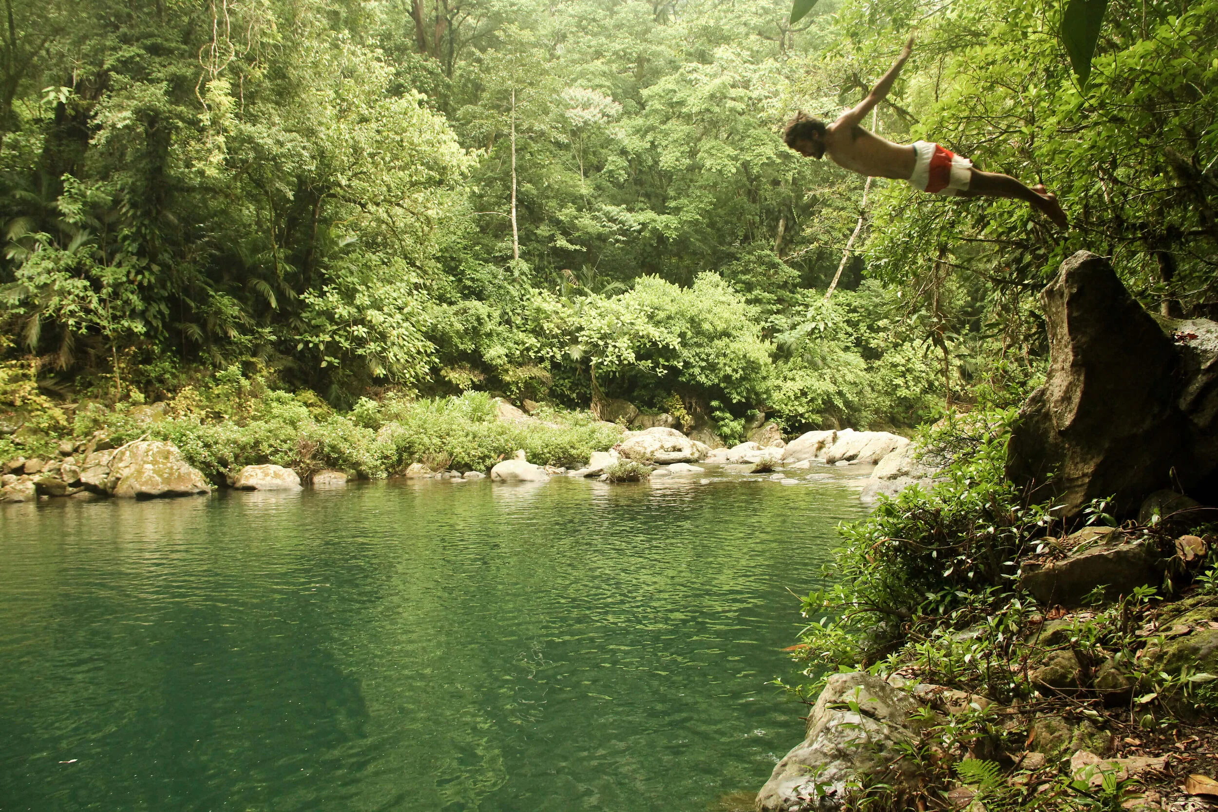 Poza Azul Clavado Veracruz