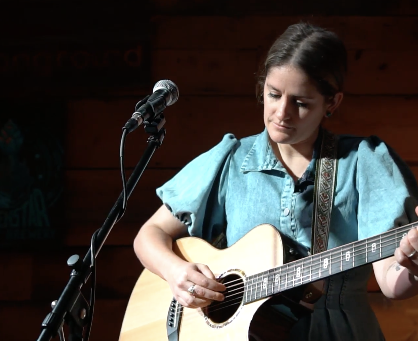 Emily Haden lee and Chris Rawlins