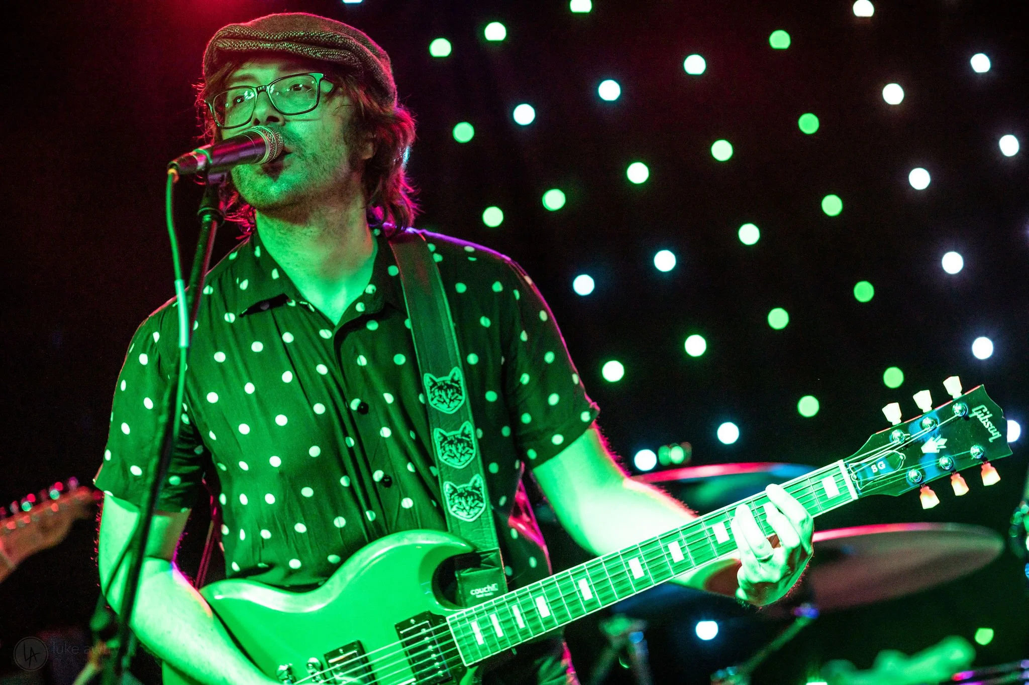 Phil Yates with Shannon Baker and Adele Nicholas