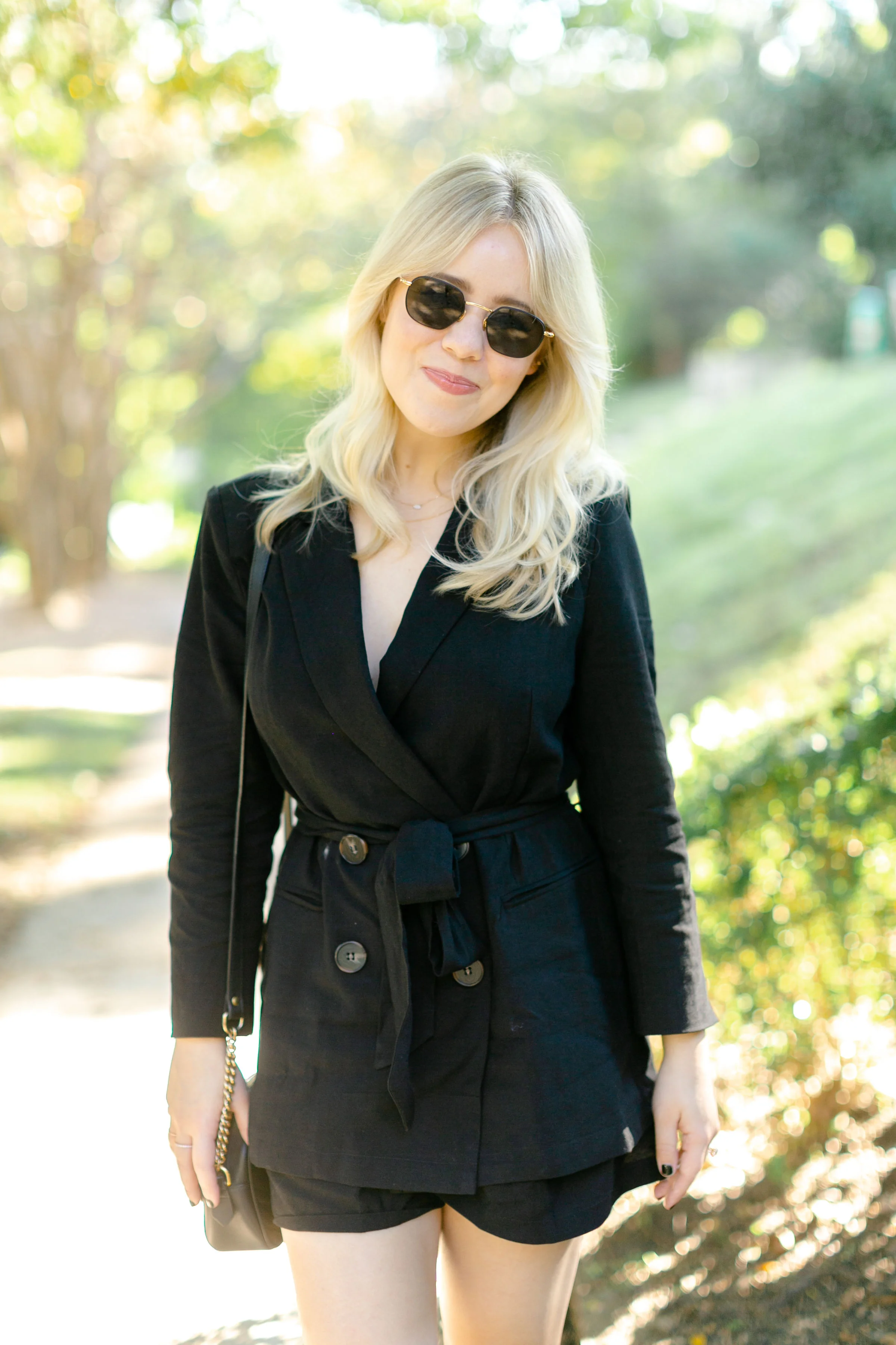 Linen Black Suit Set