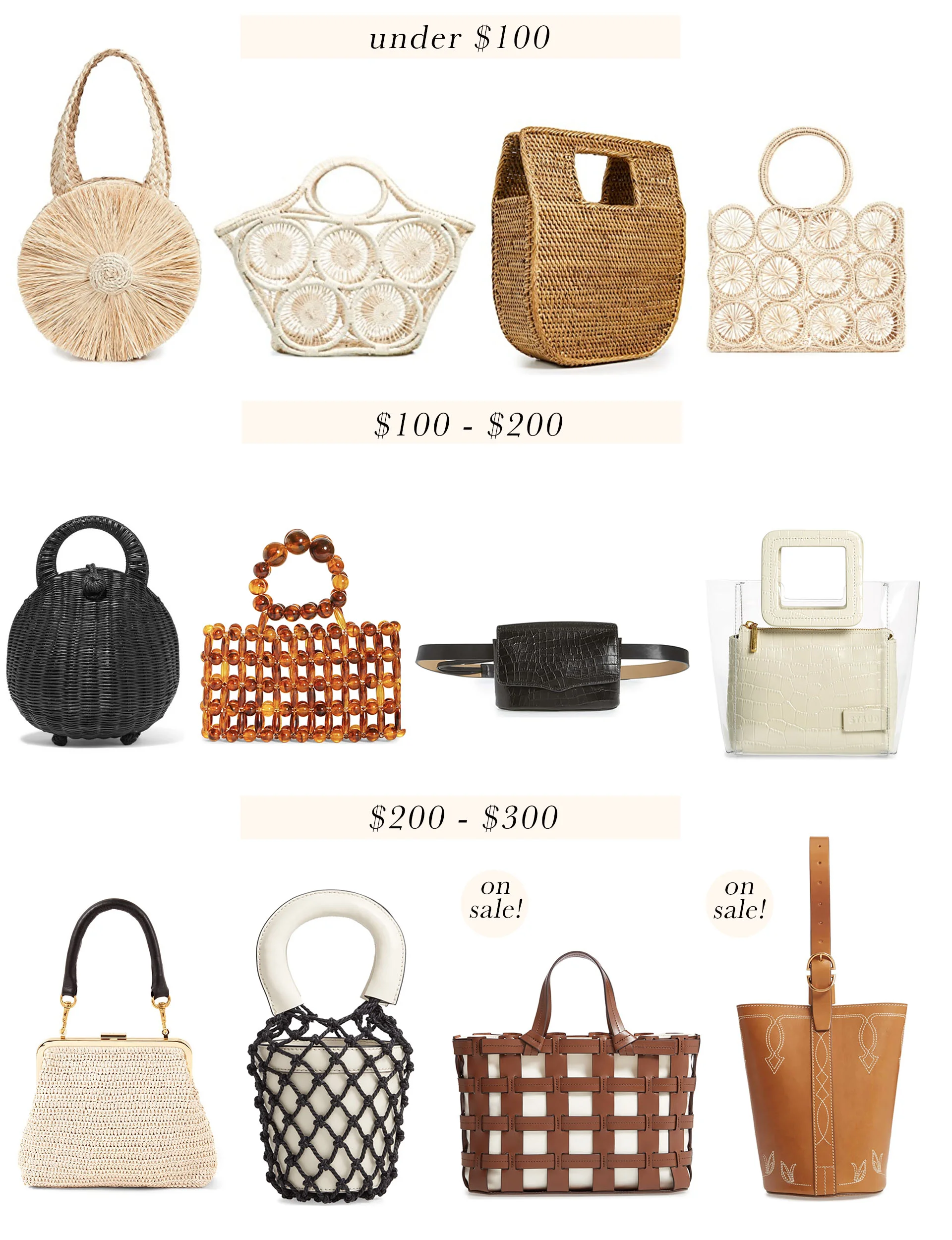 Spring Bags for Every Budget!