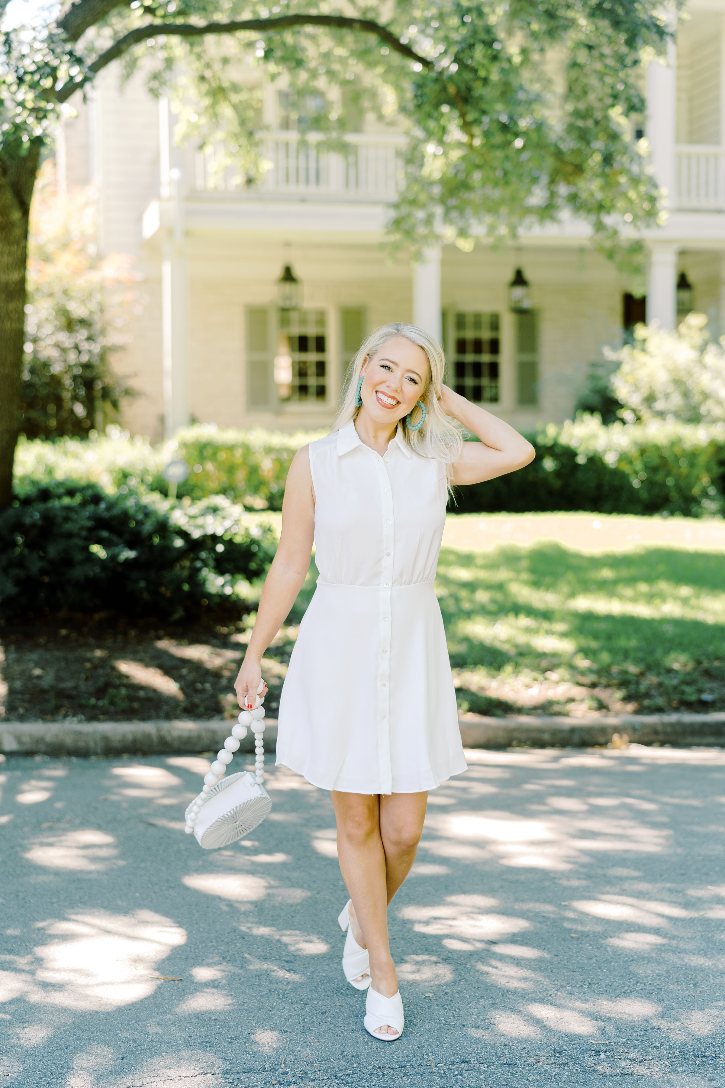 white ruffle maxi dress + LILLY PULITZER LAUNCH – a lonestar state of  southern