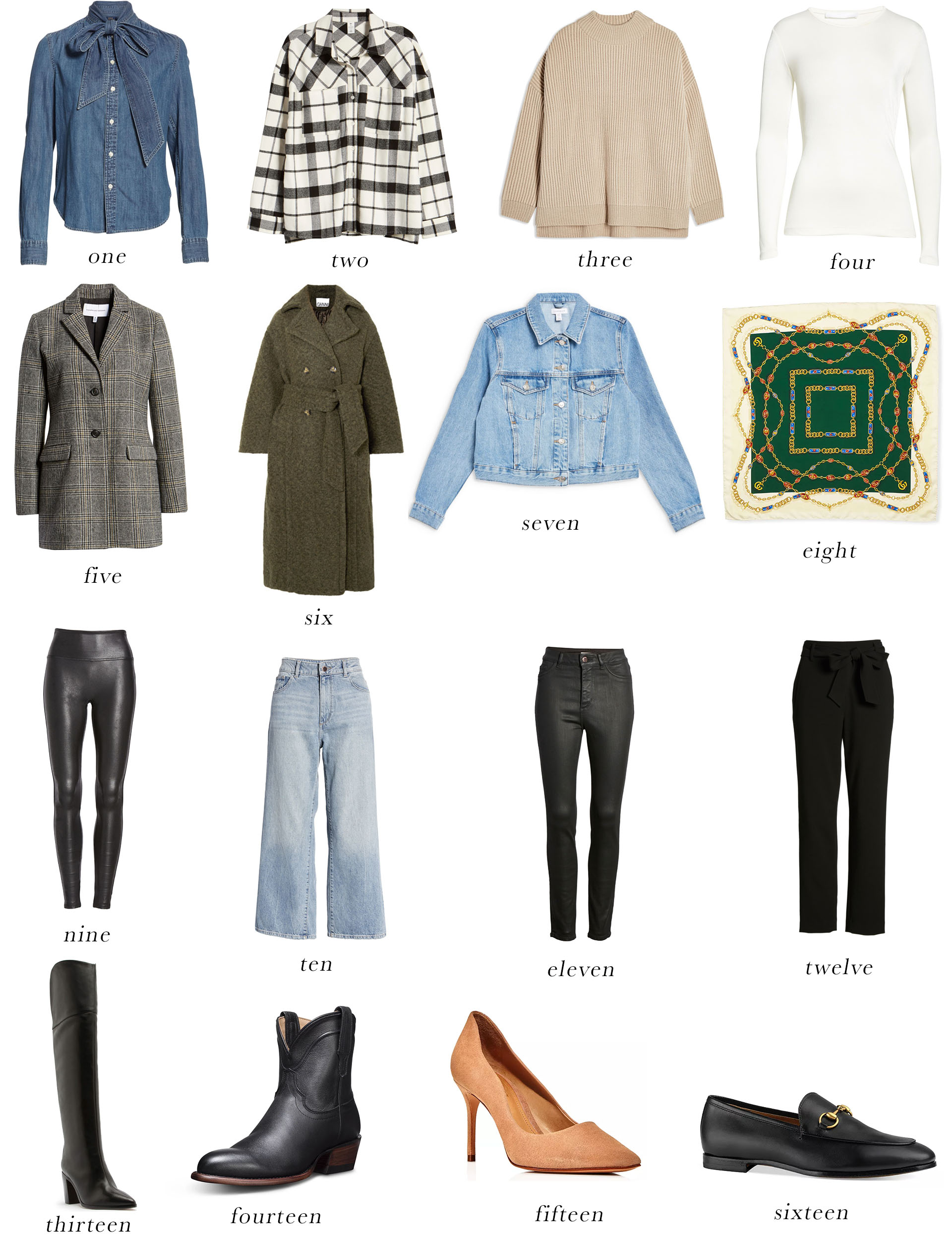 Fall Wardrobe Staples
