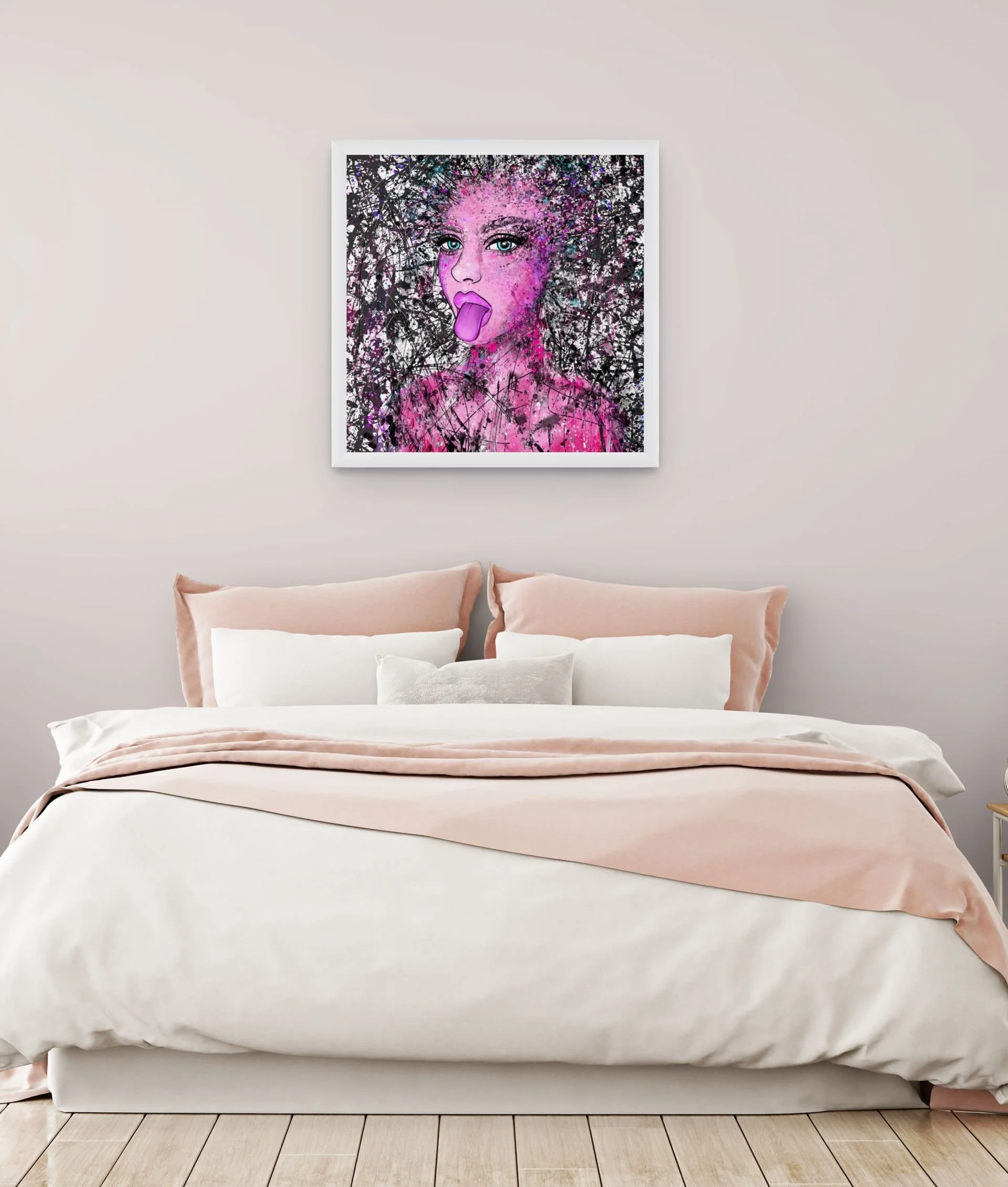 yea, no-feminist art pop art bedroom decor.jpg