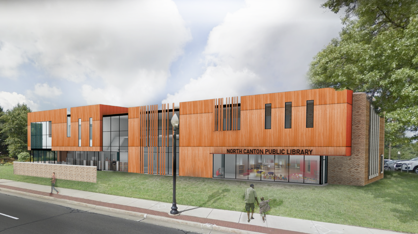 North Canton Public Library — studio TECHNE architects