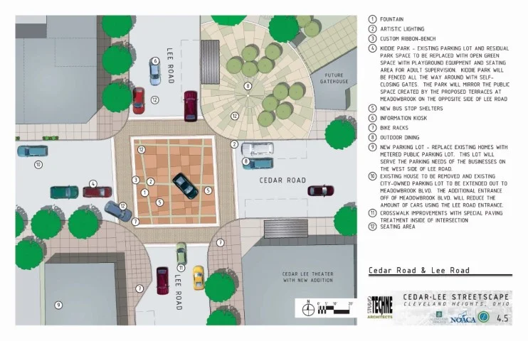 Cedar-Lee Streetscape