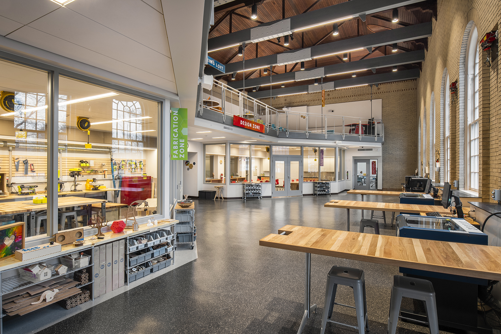 Hawken Brown Gym Innovation Lab