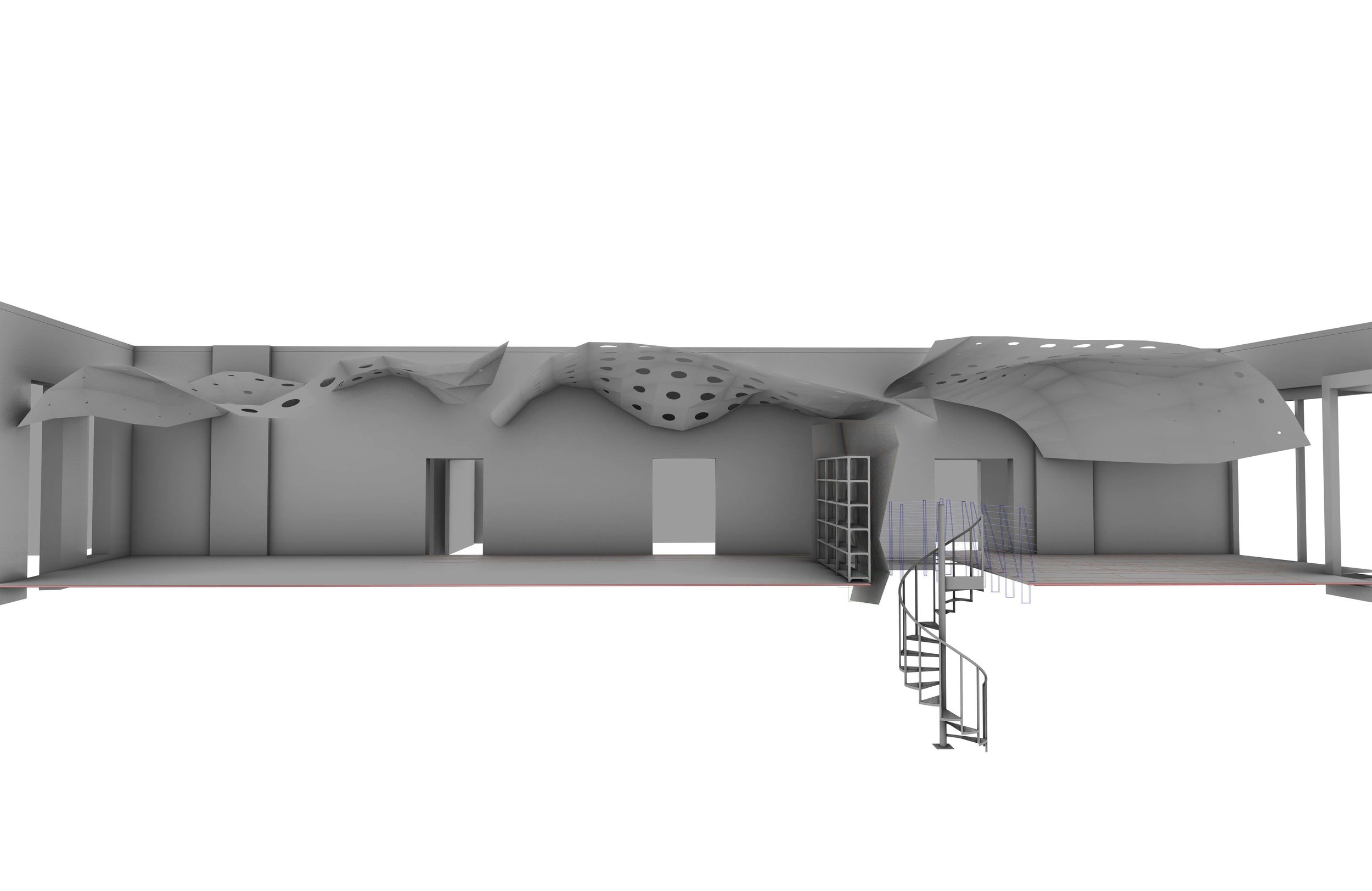 3d model of the space