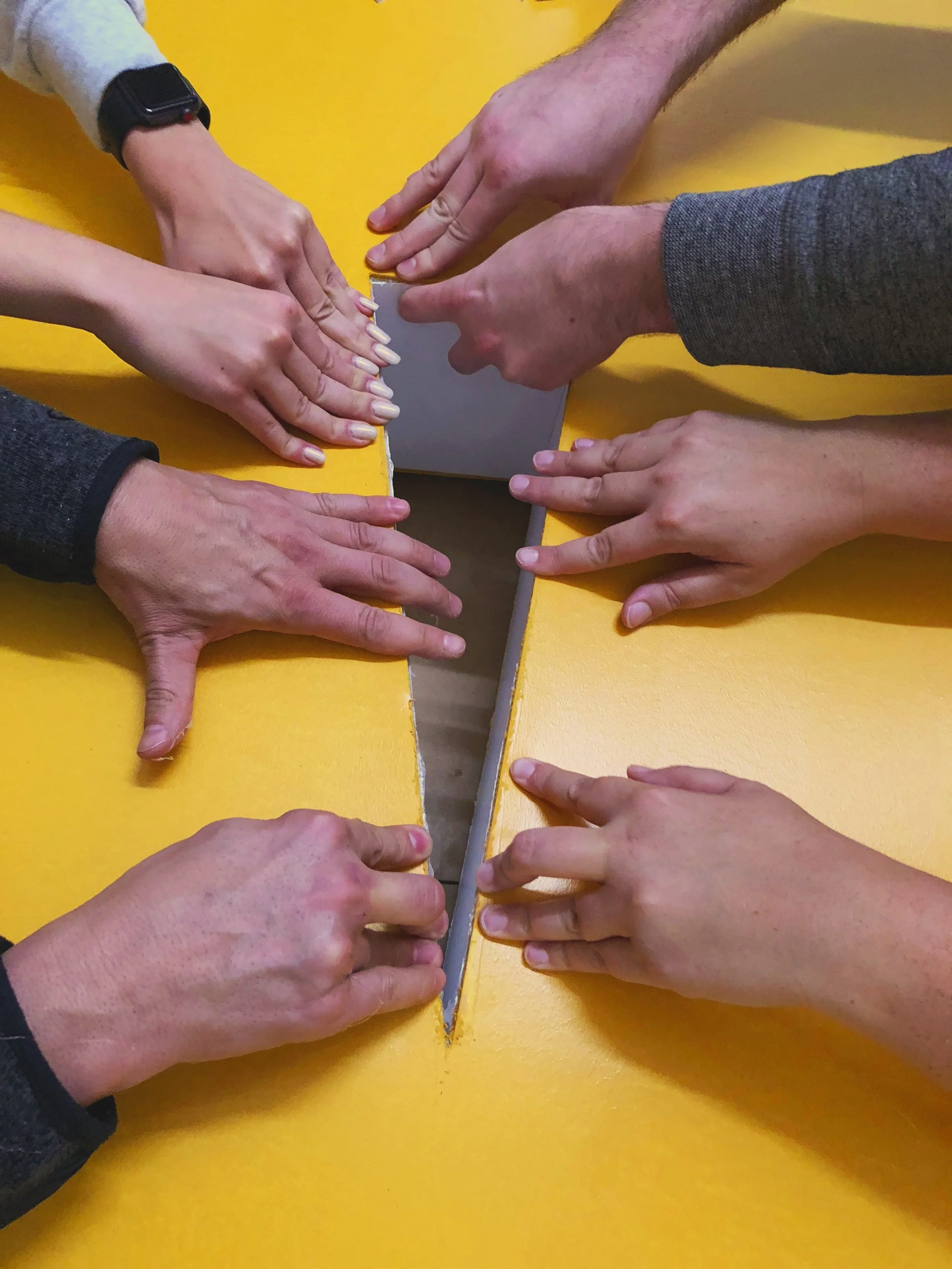 Working at TECHNE means all hands on deck…literally.