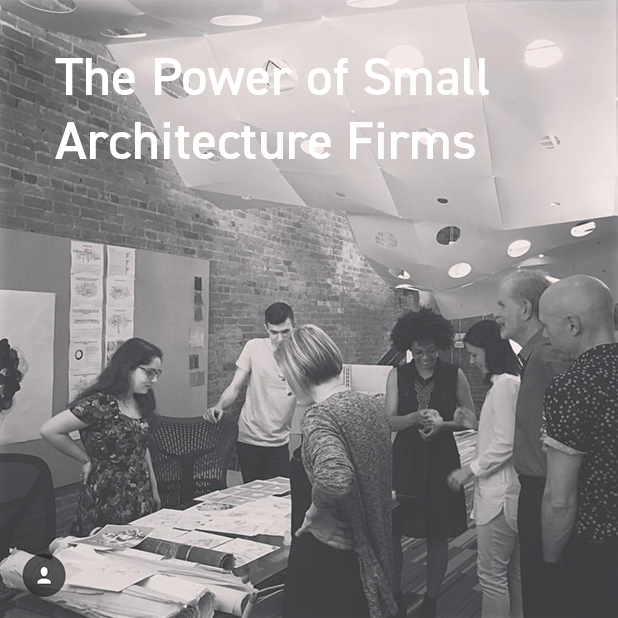 The Power of Small Architecture Firms