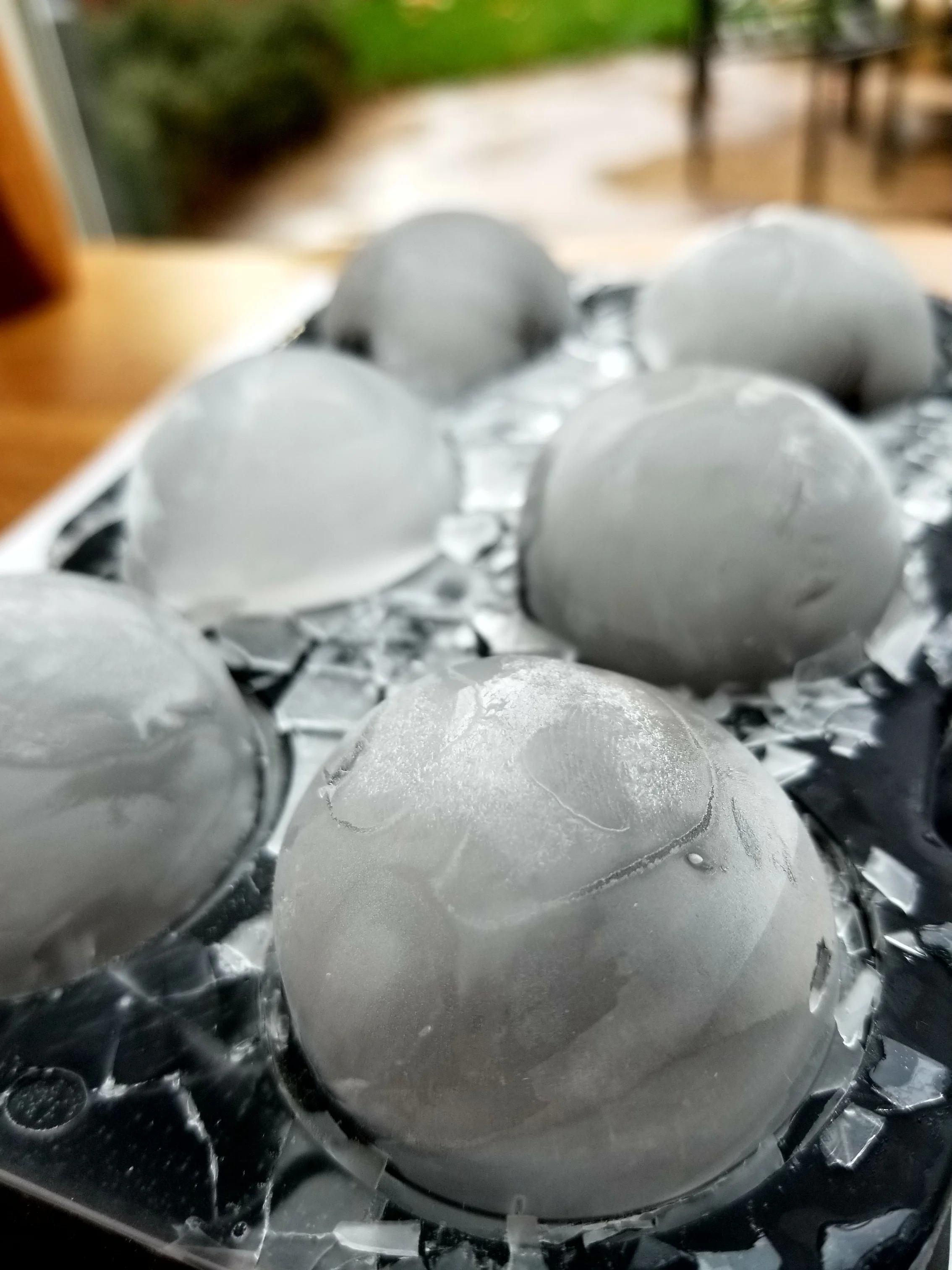 Great balls of fire...no wait, ice!