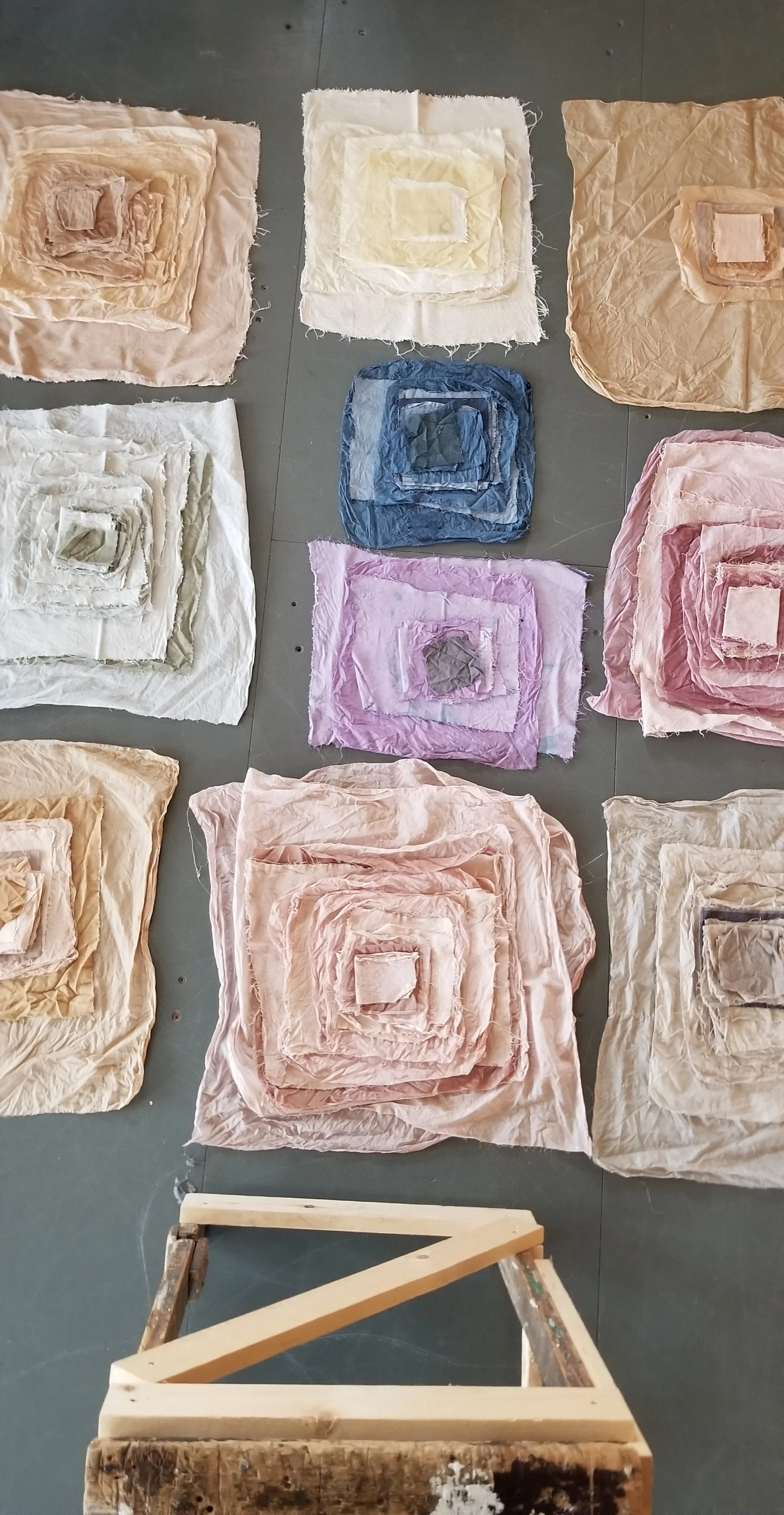 Seaweed, lichen, cabbage and kale - oh my! Organic dye in all it’s natural wonder.