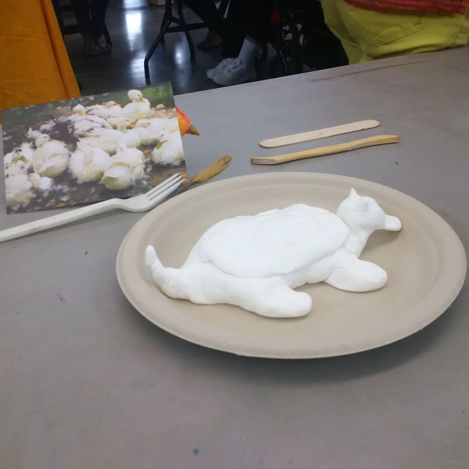 My mom’s attempt…