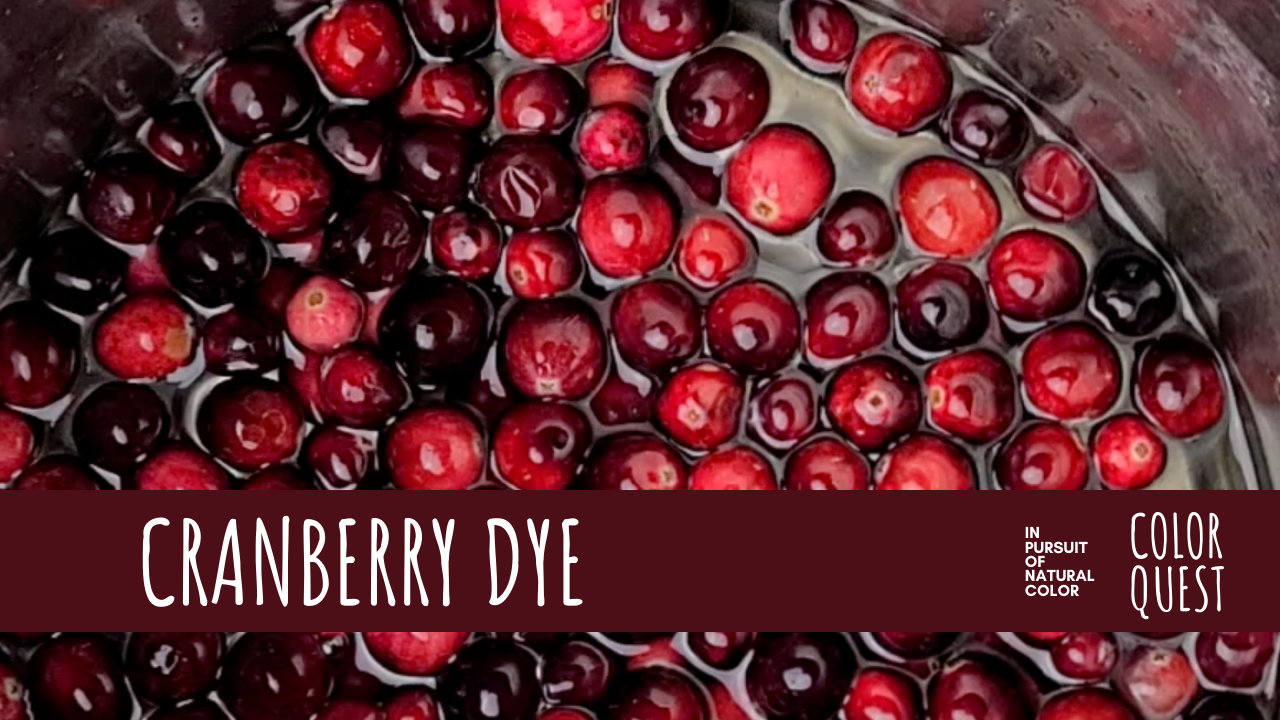 Cranberry Dye