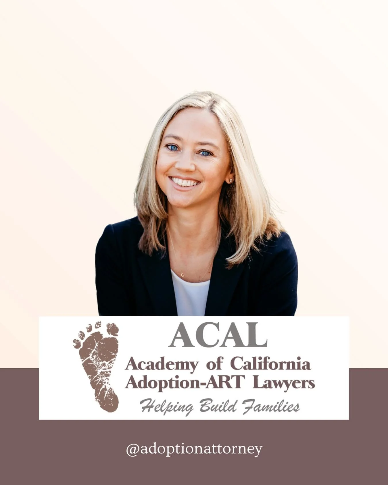 A few months ago, I was accepted as a Member of the Academy of California Adoption-ART Lawyers (ACAL). I am very proud of this achievement and privileged to be able to collaborate with the incredible attorneys who are part of ACAL.
 
 
ACAL is an inv