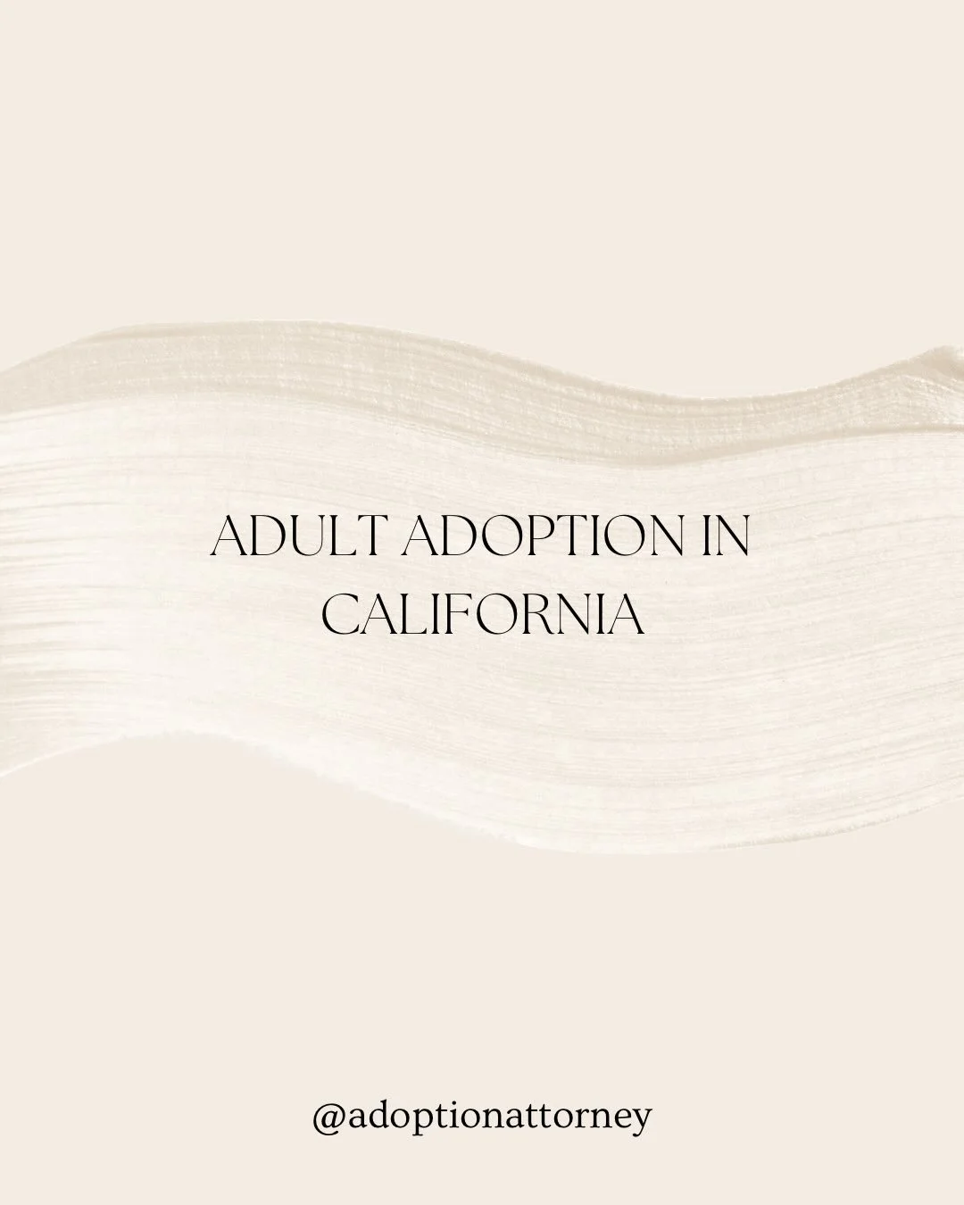 Have I told you lately that I love adult adoptions? They are some of the most emotional finalization hearings that I get to attend. There is something very special about memorializing the parent-child relationship during the adoptee&rsquo;s adulthood