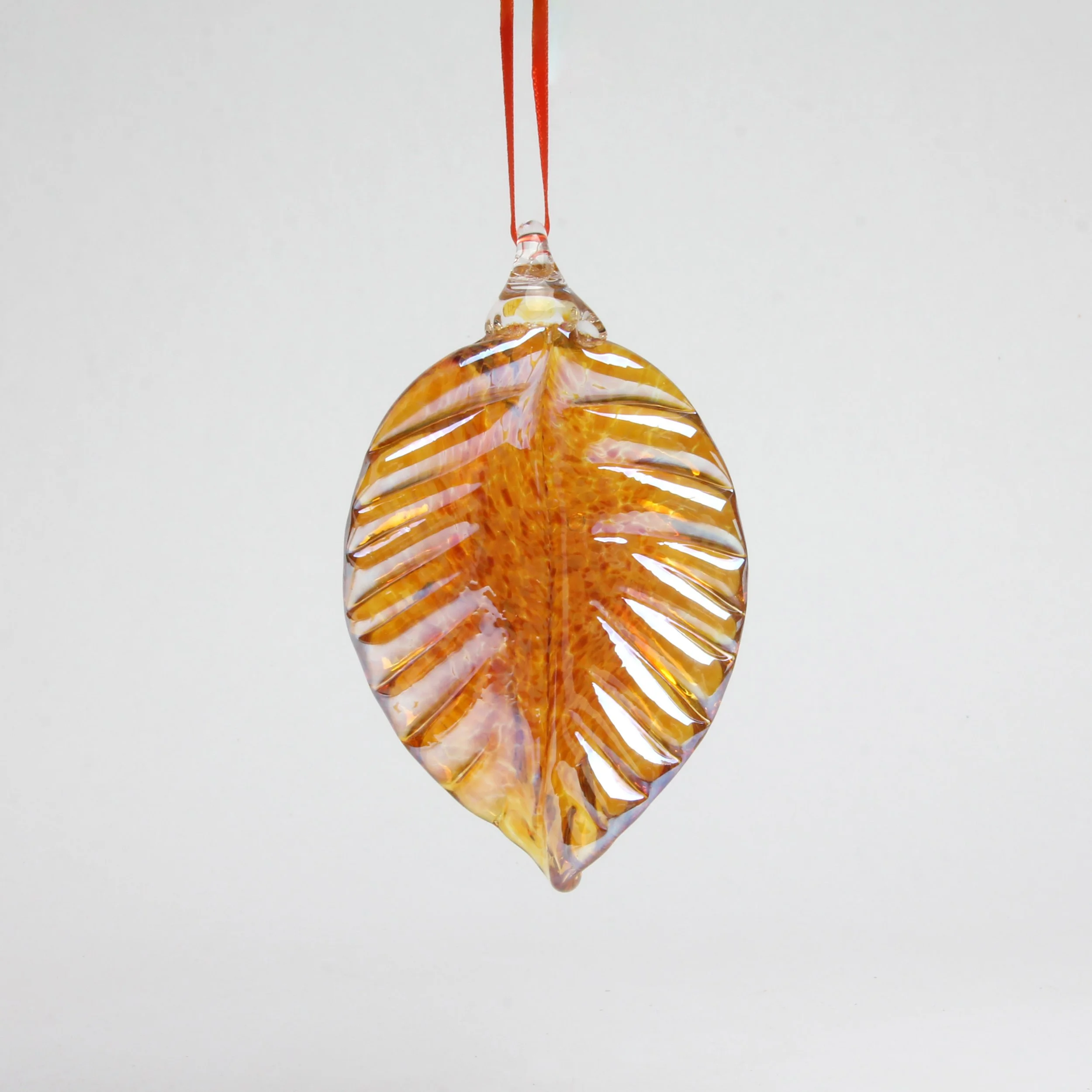 Golden Leaf Window Hanging