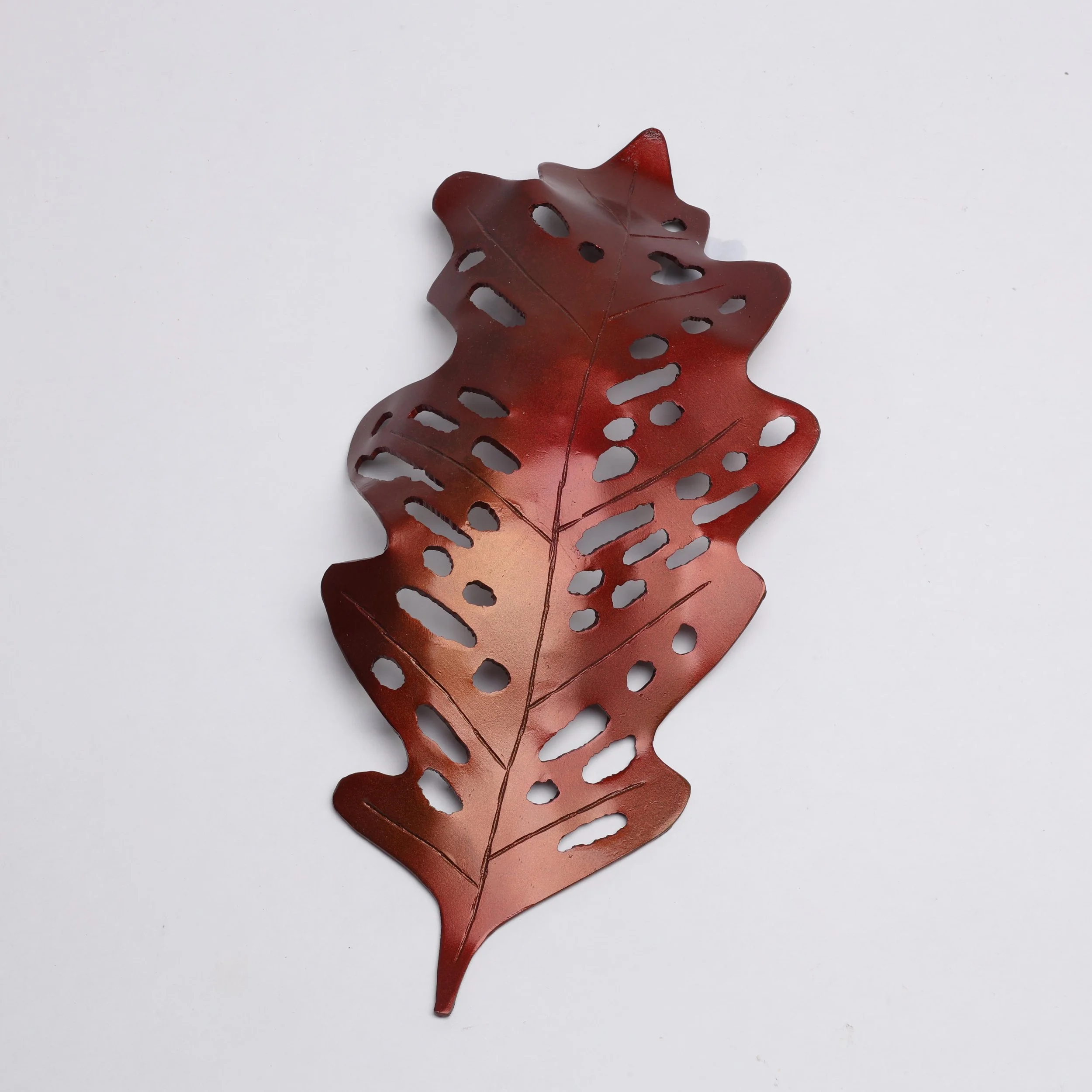 Medium Metal Oak Leaf