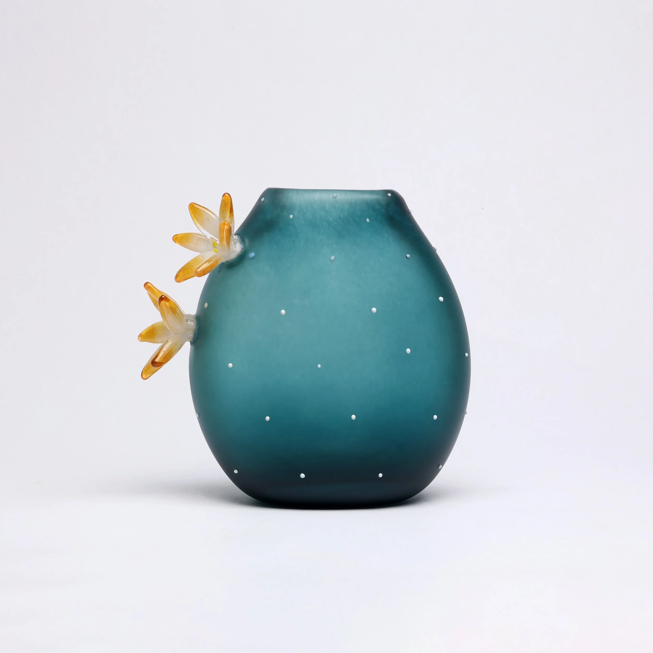 Montana Sapphire Cactus Vessel