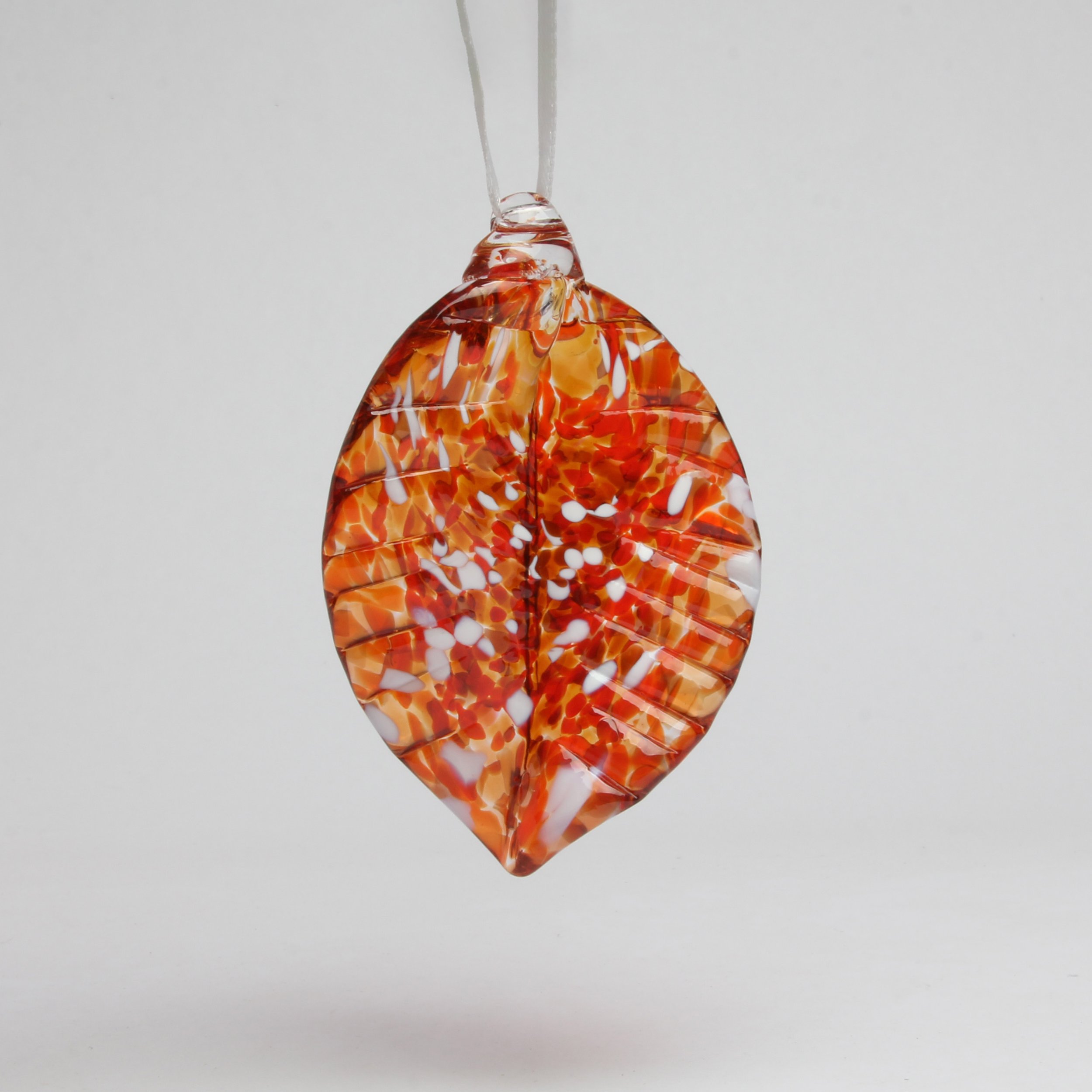 Pumpkin Spice Leaf Window Hanging
