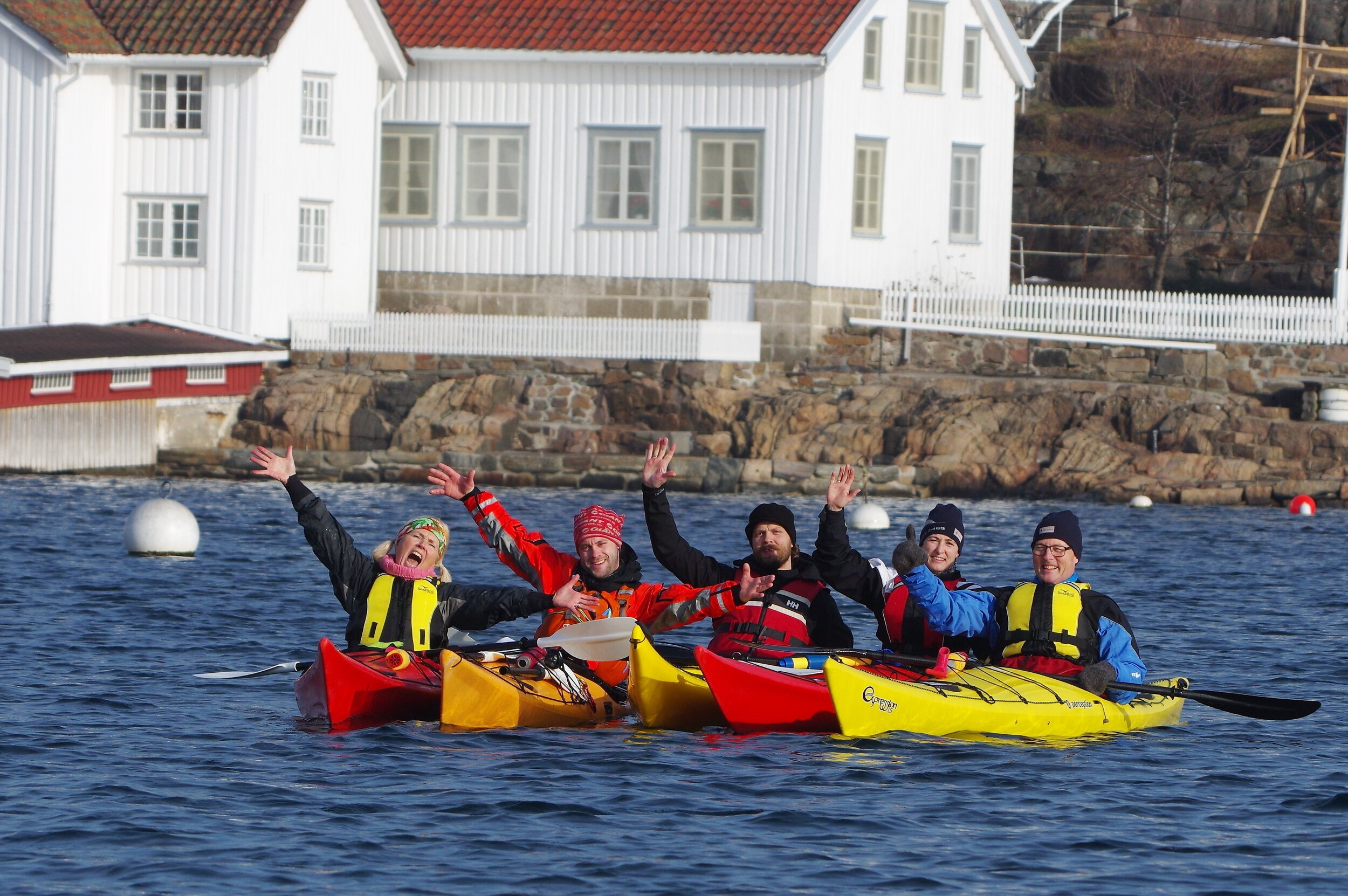 SELSAFARI I KAJAKK og teambuilding