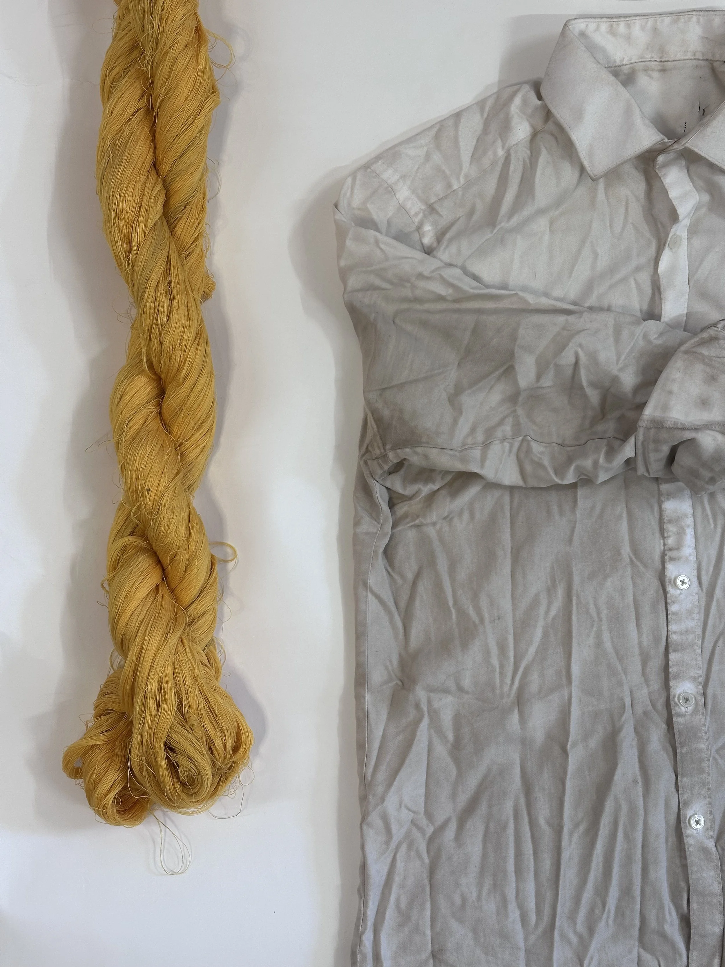  Detail of installation and performance materials. 