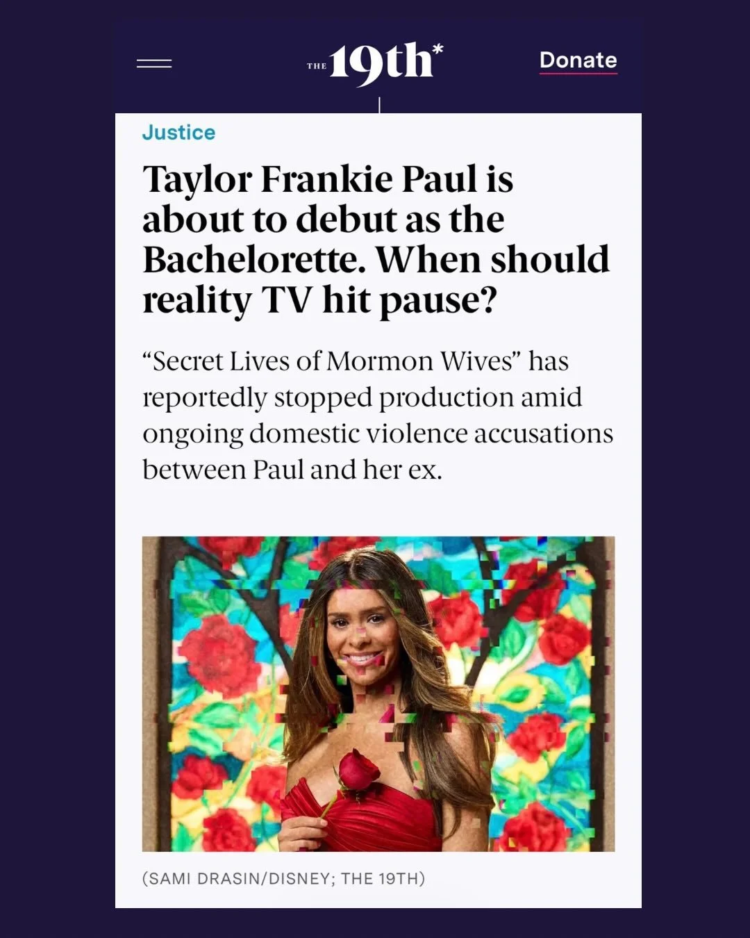 @kimbidybautista of @justice4sister and I spoke with @19thnews about the entertainment industry&rsquo;s handling of gender based violence and the need for a trauma-informed lens that puts people (and impact) over profit. 

Link in stories.