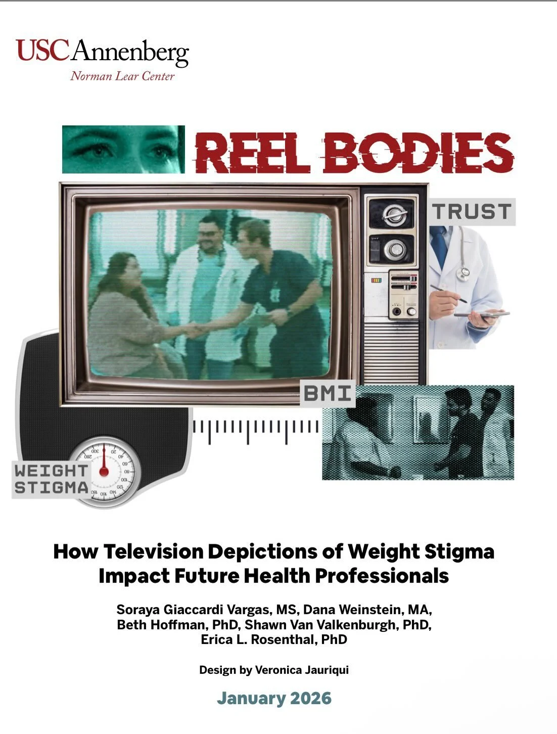 Supported by a Data for Good grant from the Nielsen Foundation, this collaboration with Dr. Beth Hoffman of UPitt&rsquo;s School of Public Health examined how weight and health are portrayed in television &mdash; particularly in medical storylines &m