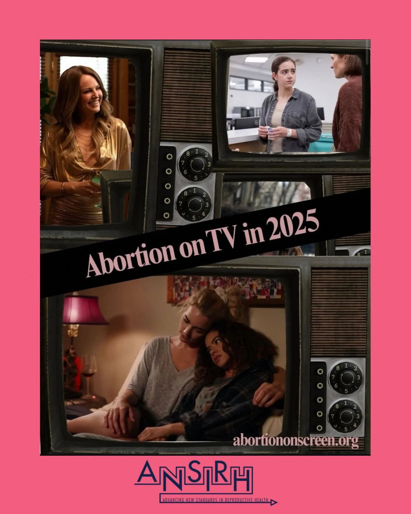 📢 ANSIRH&rsquo;s new report on abortion depictions in 2025 is out now! 

Some things that caught my eye: 

➡️ For the second year in a row, characters of color made up the majority of characters seeking abortion care, consistent with real-world expe