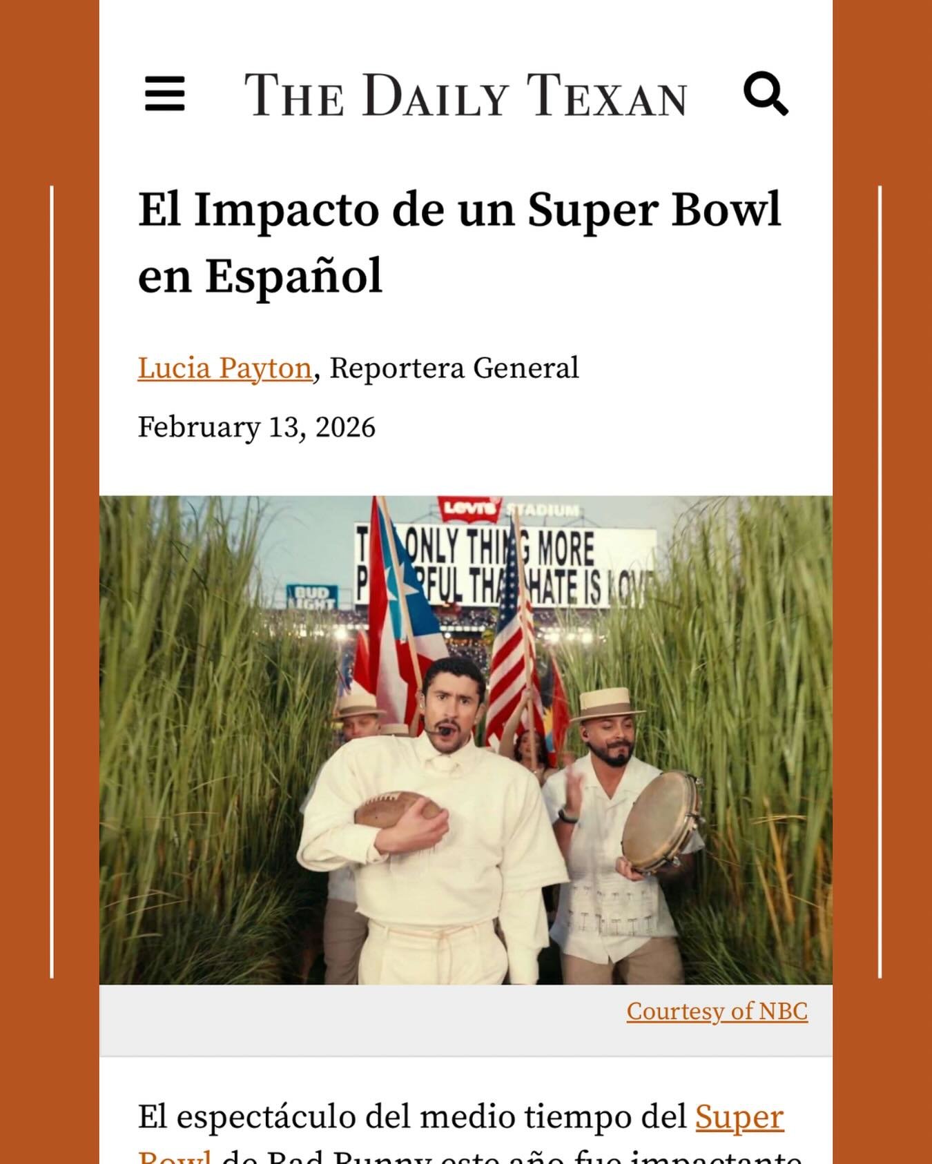 Join me in congratulating my brilliant niece who published her first solo article in @thedailytexan , a student paper that I&rsquo;ve been reading regularly since I was a student at UT many years ago. 

I&rsquo;m SO PROUD of her and thrilled to see T