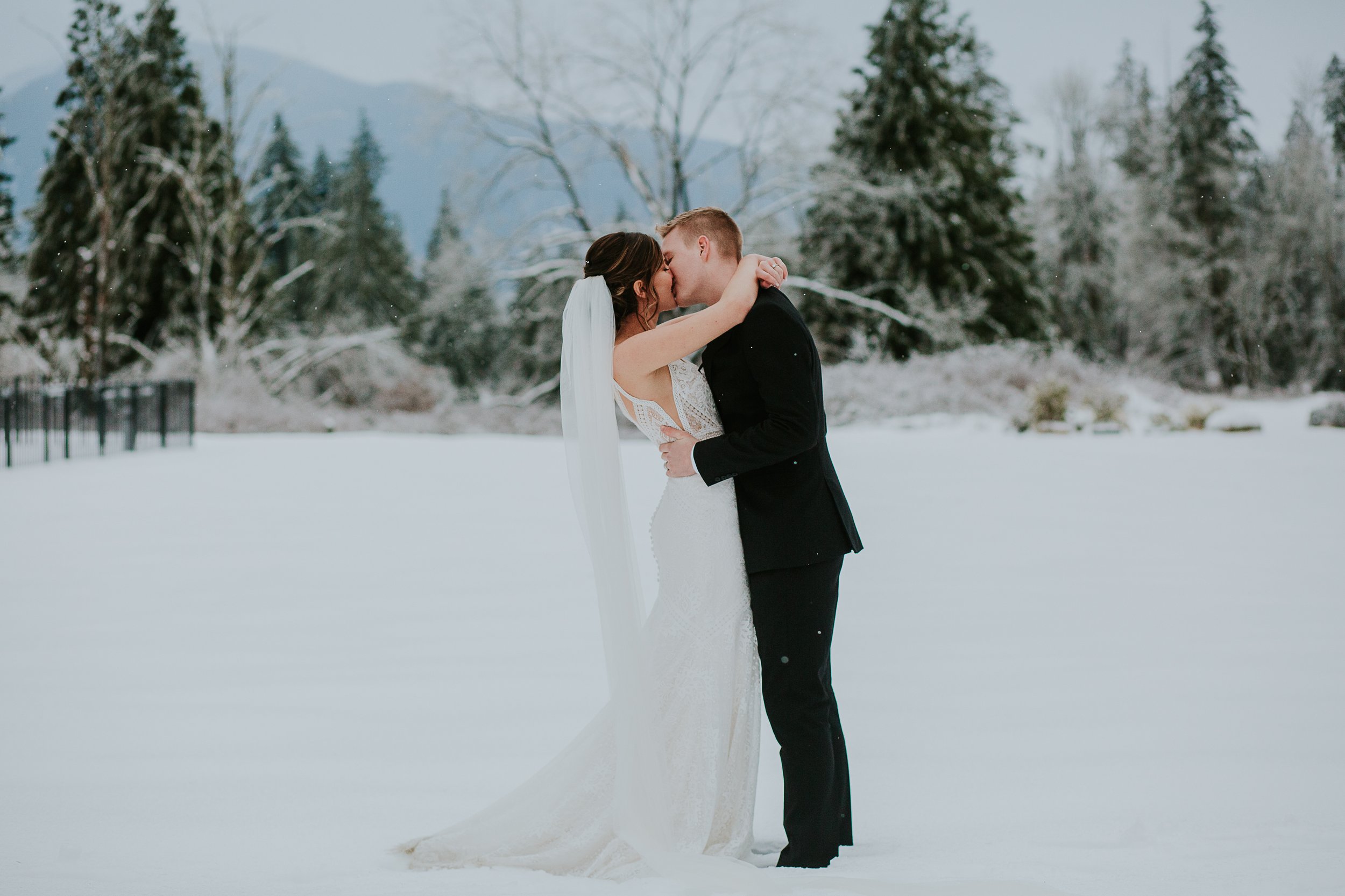 Josh &amp; Katie - Deroche Winter Wedding