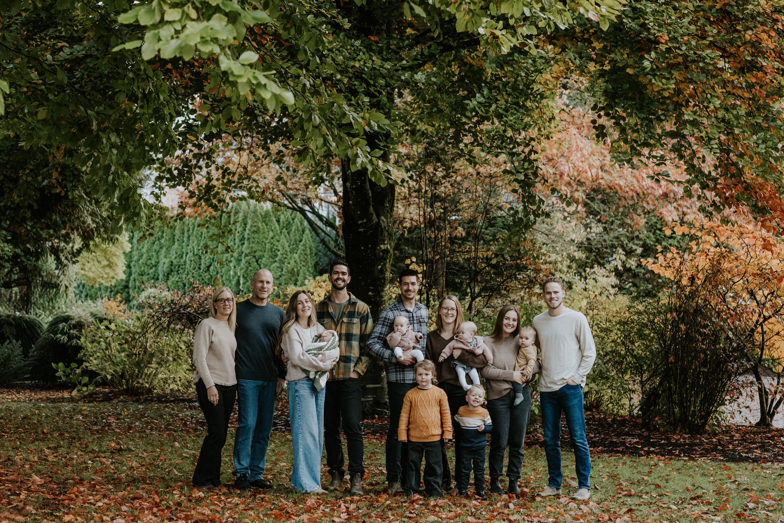 Vanderstoeps - Chilliwack Extended Family Session