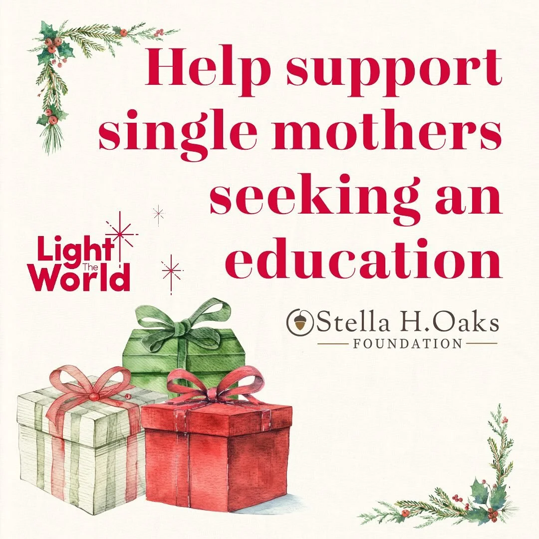 🎄Let&rsquo;s support single mothers as they change their lives, and the lives of generations to come! 
📍 City Creek Mall in Salt Lake City, Utah
🗓️24/7 now through New Year&rsquo;s Day
🎁See you there! 

#lighttheworld #lighttheworldsaltlakecity #