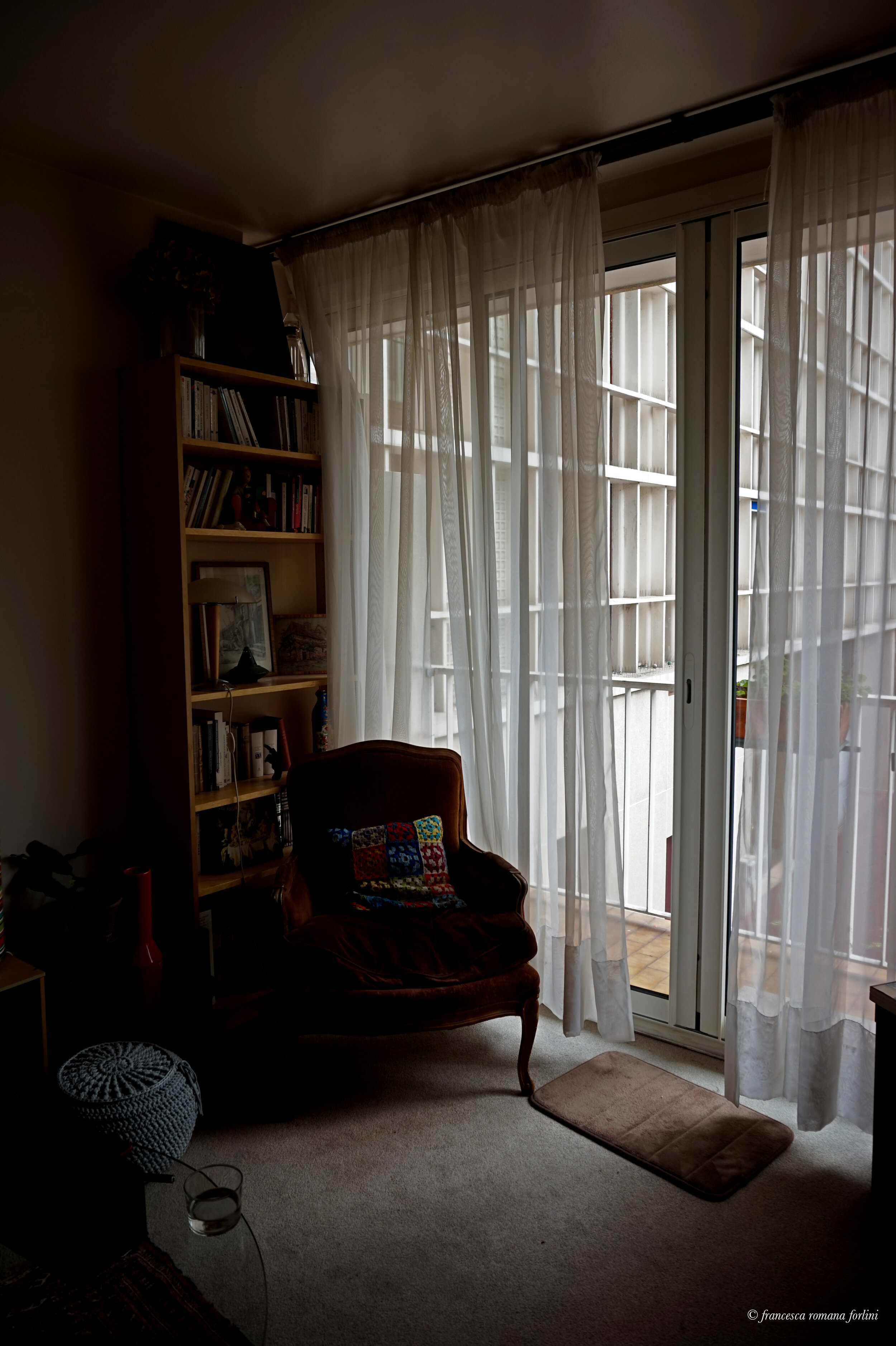  Salon of an apartment in the Réseidences Salmson at Point-du-Jour by Fernand Pouillon, Paris. 2019 