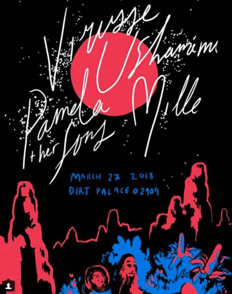 Pamela and her sons, Mille, Ylaro, Virusse