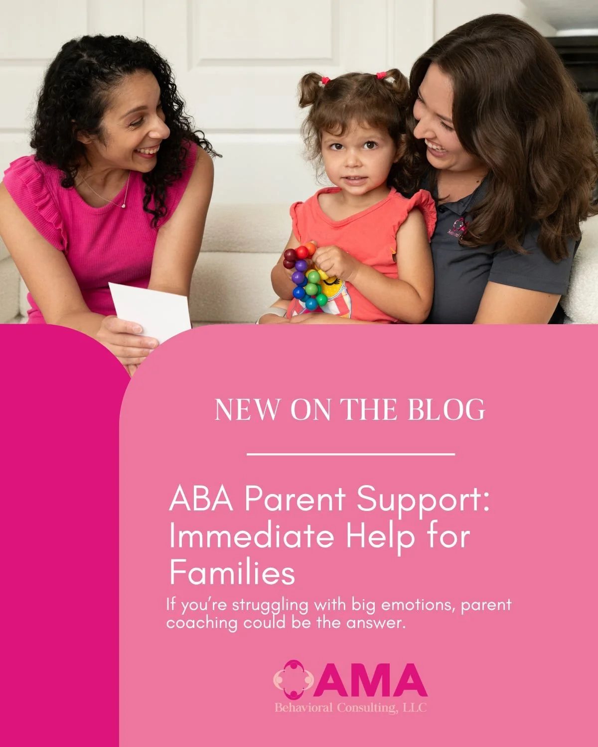 At AMA Behavioral Consulting, we believe parents deserve to feel confident and supported when helping their children at home.
Our parent support and education program gives you practical, easy-to-use tools you can apply from day one — at home,