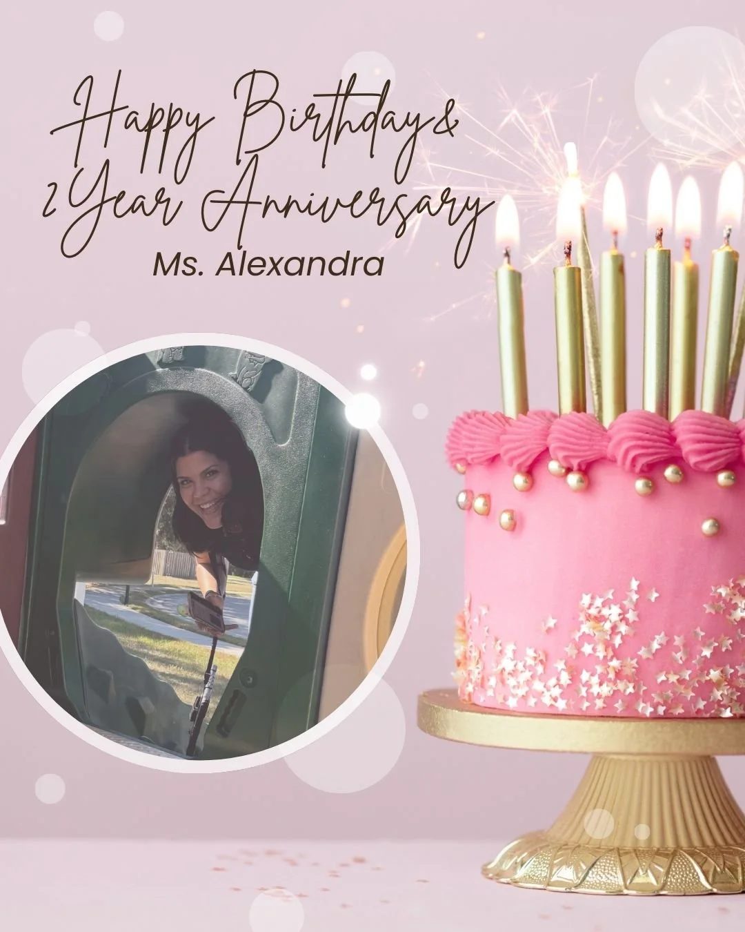 Double Celebration Alert 🥳

Today we&rsquo;re celebrating Ms. Alexandra for reaching two special milestones &mdash; her birthday and her 2-year anniversary with AMA 💕

Alexandra has been such an instrumental part of our team over the last two years