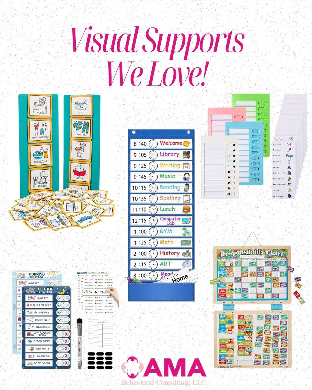 💡Parenting Tool 💡 Visual supports can completely transform your child&rsquo;s day &mdash; not just make routines easier, but give confidence, predictability, and smoother transitions. 👇

From our blog on Everyday ABA Strategies Parents Can Use at 