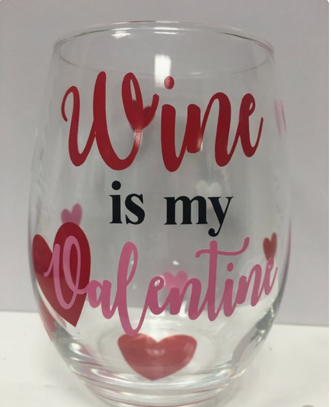 wine glass from Wooden Spoon Crafts
