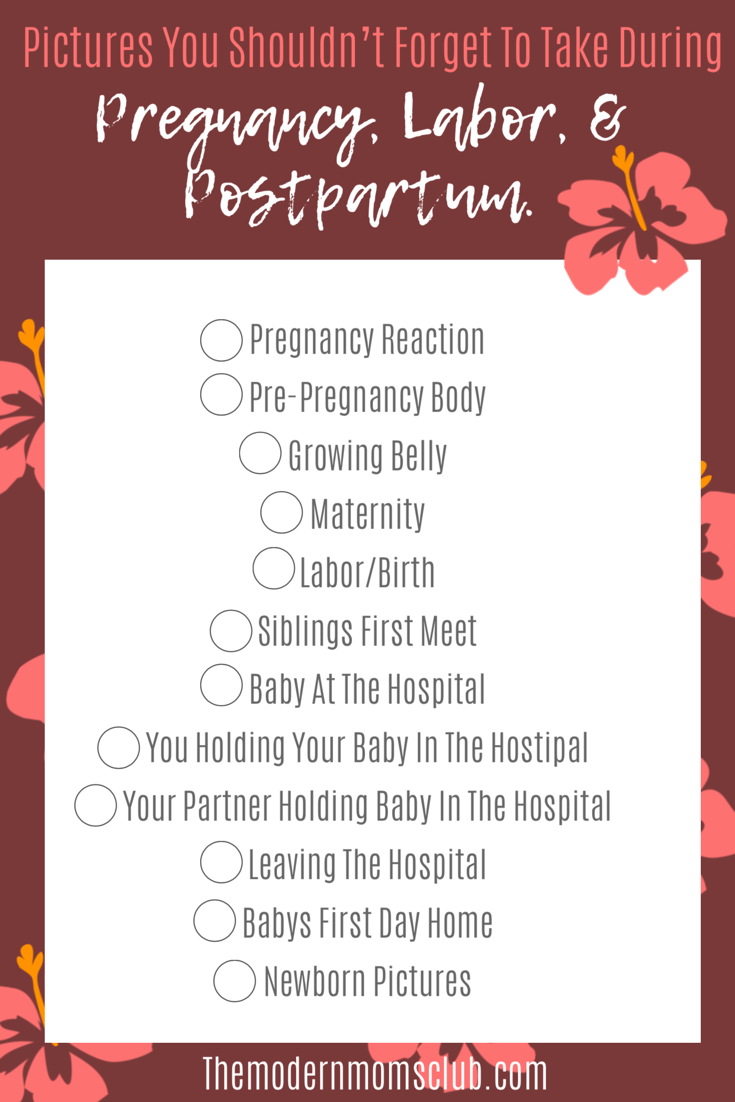 Pictures to capture during pregnancy, labor & birth #maternityphotos #pregnancy #firsttimemom