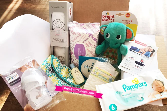 Amazon registry box; Pic credit: free stuff finder